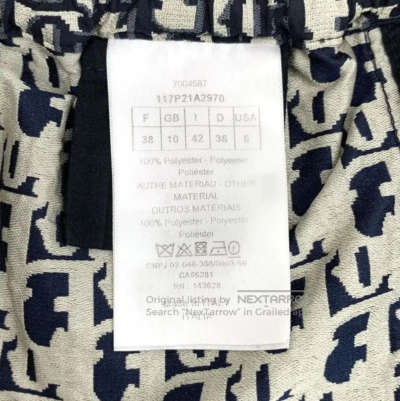 Dior Dior Color Block Women's Polyester Shorts . Size 23" - 6 Thumbnail