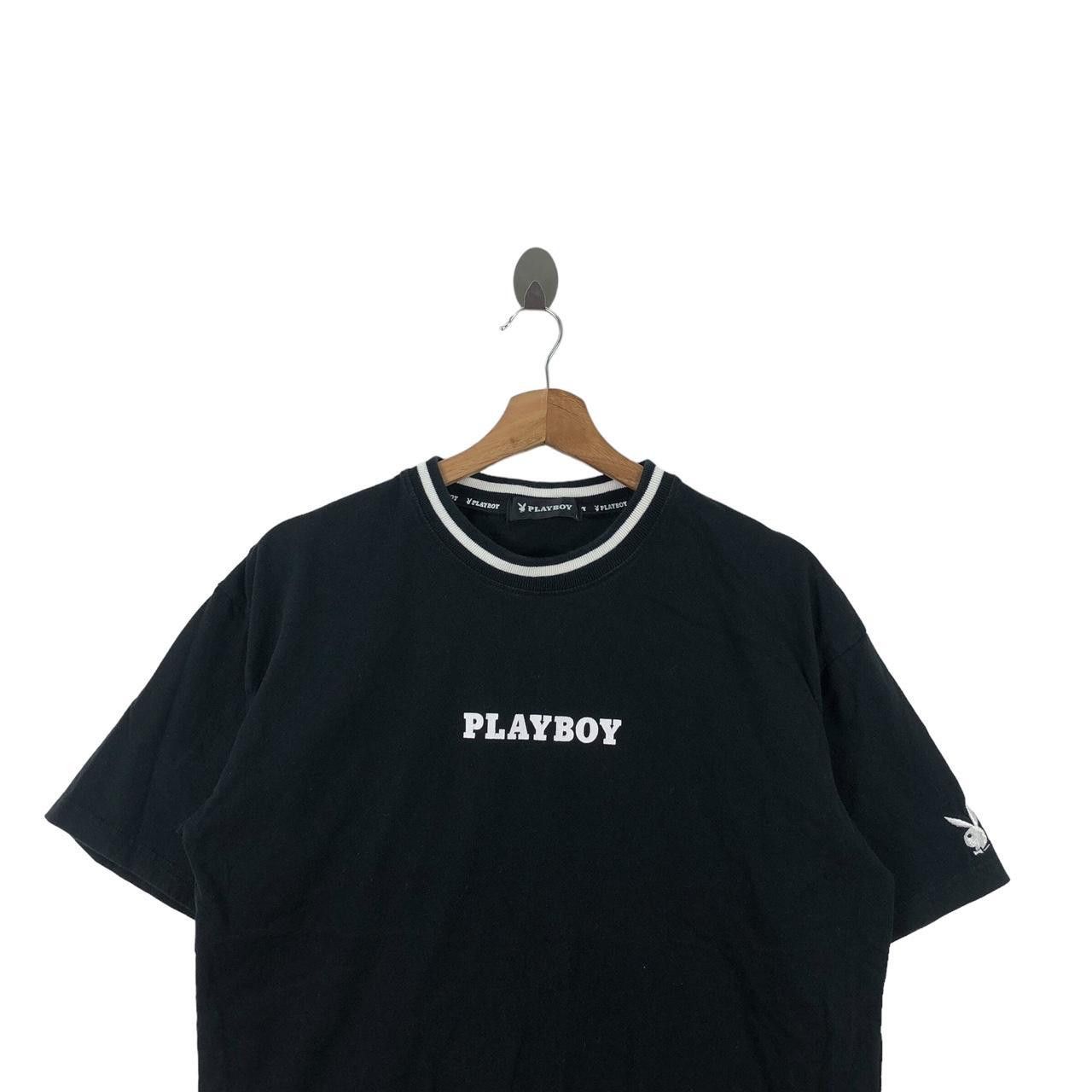 Playboy PLAYBOY BUNNY COLLECTION Center Logo Tee Shirt Top Beach Size US L / EU 52-54 / 3 - 3 Thumbnail