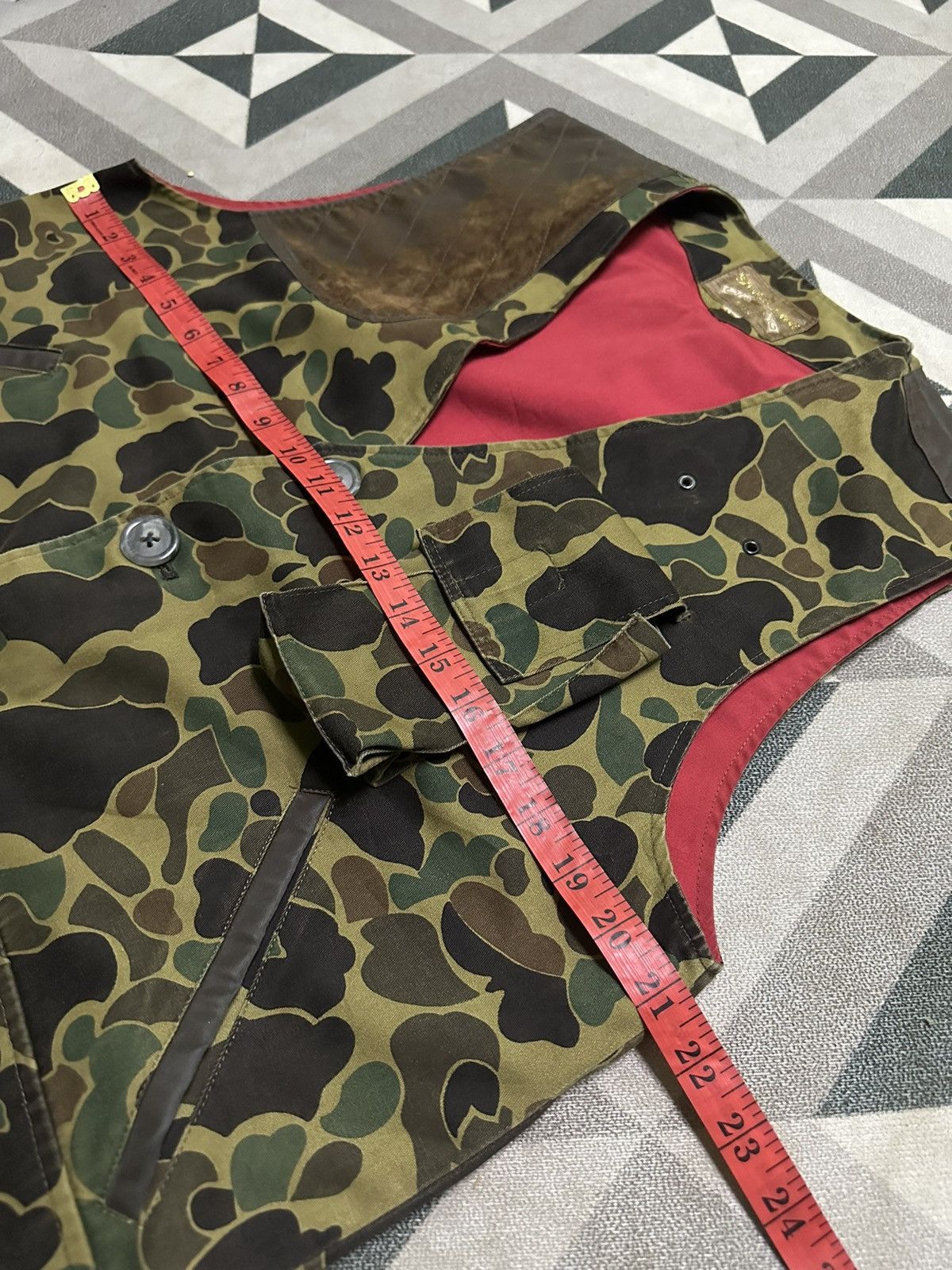 Vintage Vintage 70s Camo vest Size US M / EU 48-50 / 2 - 7 Thumbnail