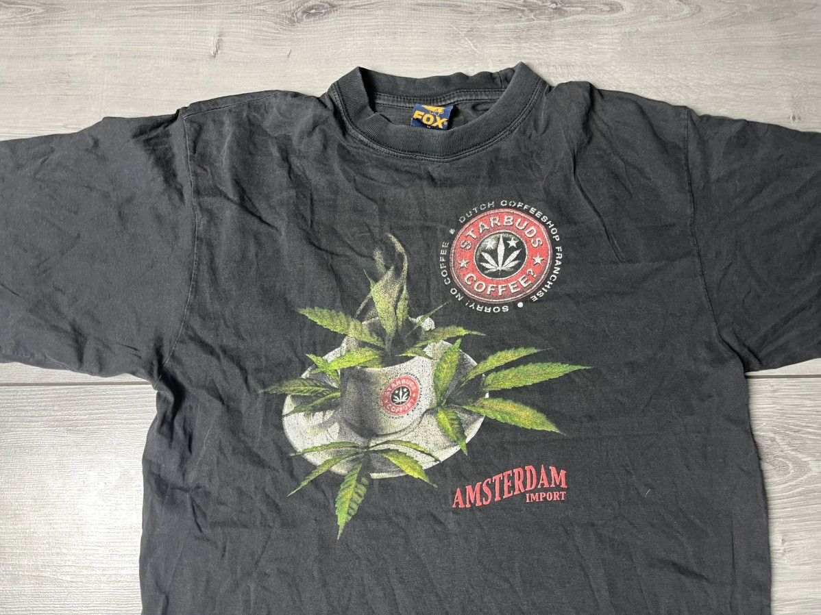 Band Tees Vintage Starbuds coffee marijuana Tshirt size Medium Size US M / EU 48-50 / 2 - 3 Thumbnail