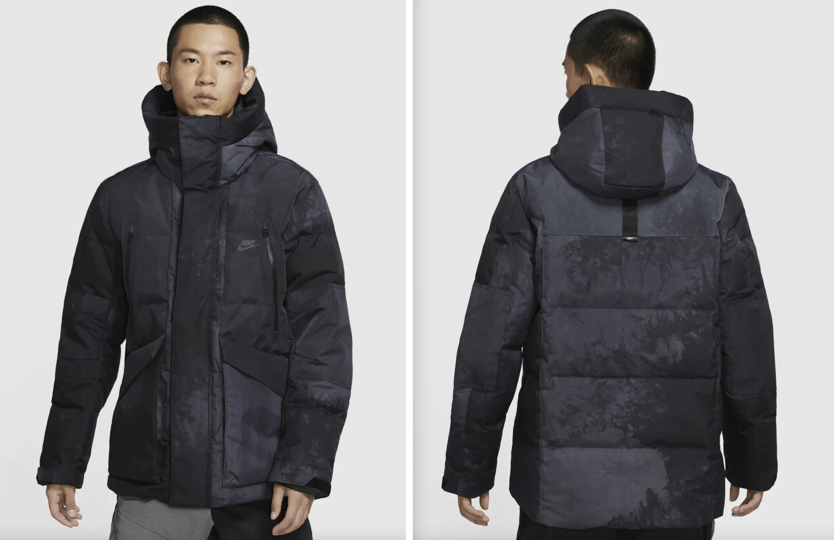 image of Nike Storm-Fit City Series Duck Down Jacket in Smokey Grey, Men's (Size XS)