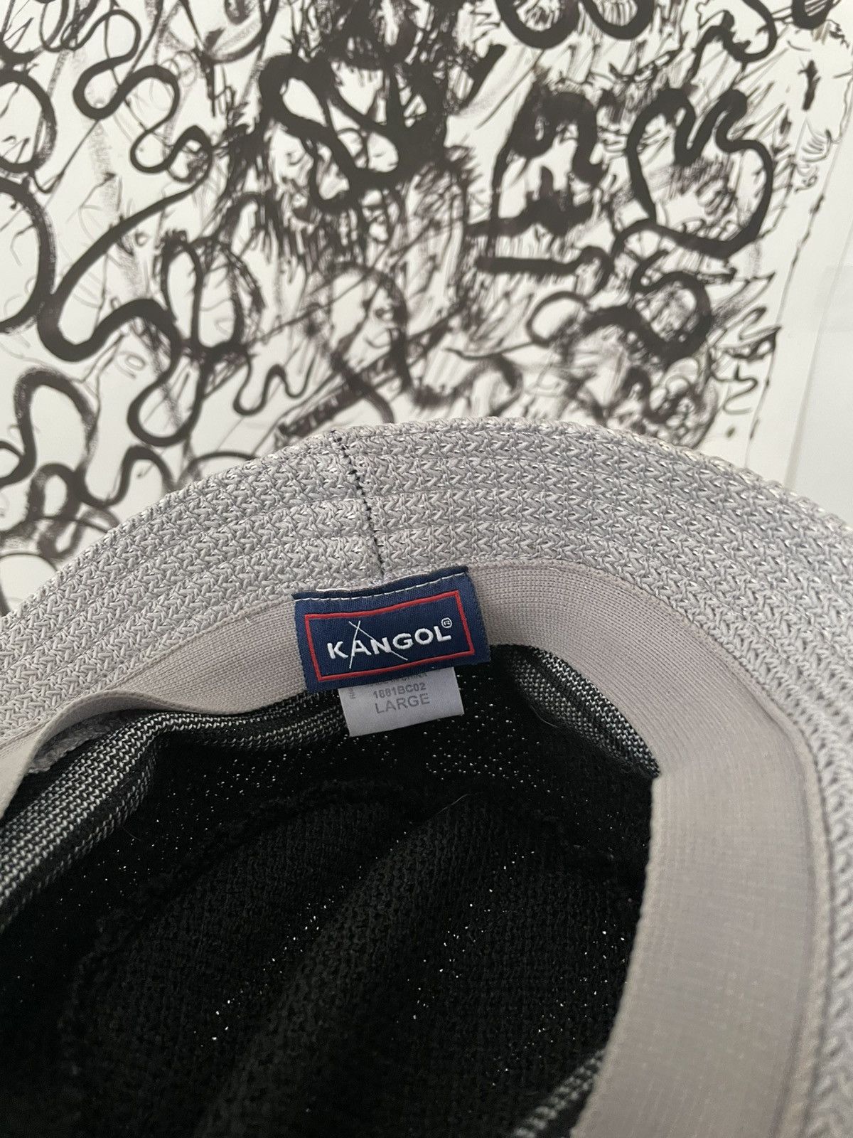 Kangol × Vintage 🔥Kangol🔥 Bucket Hat Colour Black/Grey Style Y2k Size ONE SIZE - 4 Thumbnail
