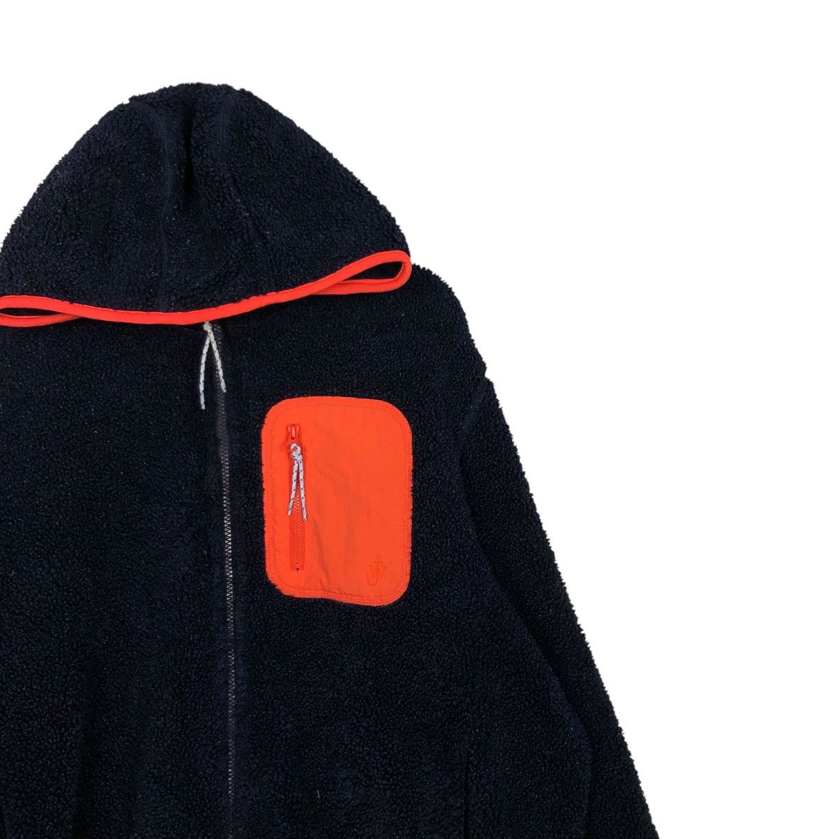 Japanese Brand 📌Vintage Fleece Bomber Zipper Jacket J.W.Anderson Size US XXL / EU 58 / 5 - 7 Thumbnail