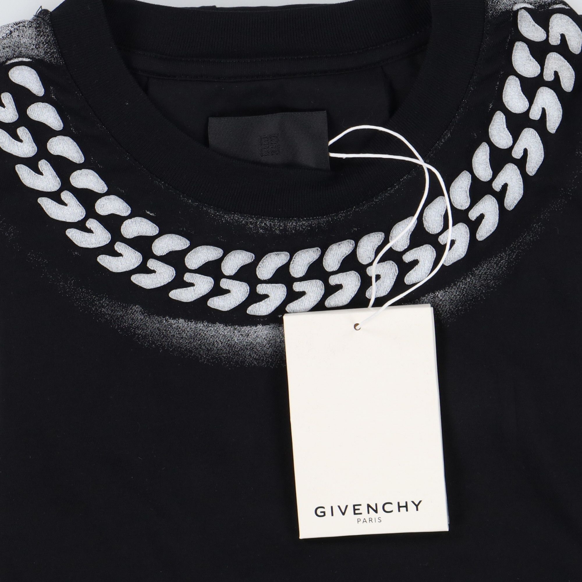 Givenchy Black Sprayed Chain Mini Dress Size XS / US 0-2 / IT 36-38 - 7 Thumbnail