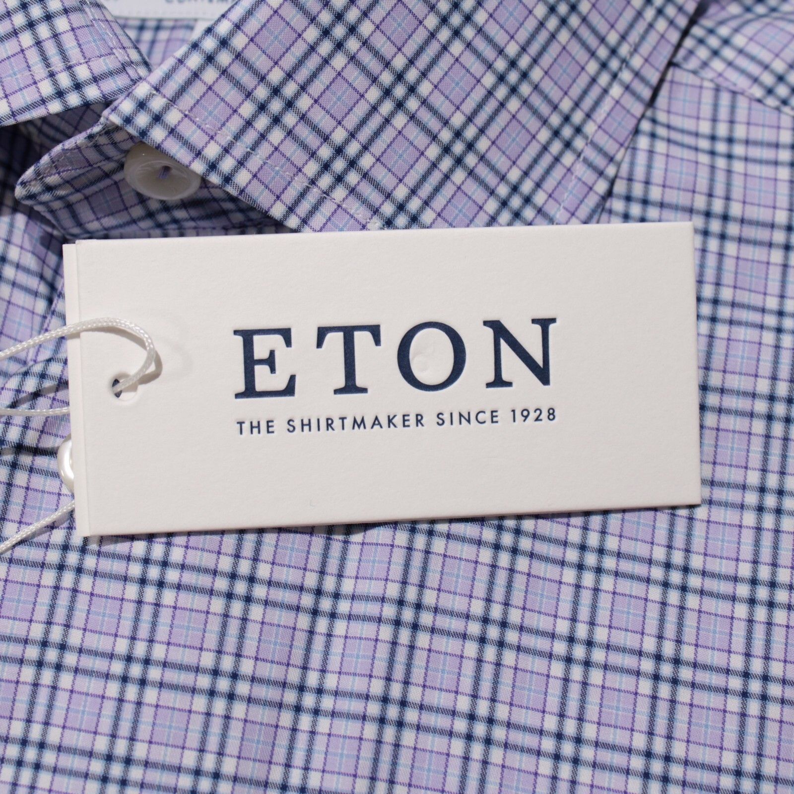 Eton Eton New with tags Shirt Size M US In Purple Size US M / EU 48-50 / 2 - 2 Thumbnail