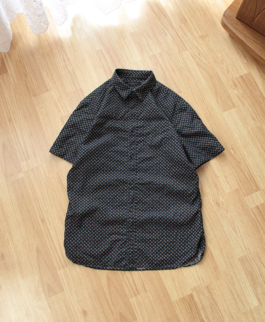 Allsaints 🔥 Vintage Allsaints Art Hawaiian Short Sleeve Shirt Japan Size US S / EU 44-46 / 1 - 2 Thumbnail