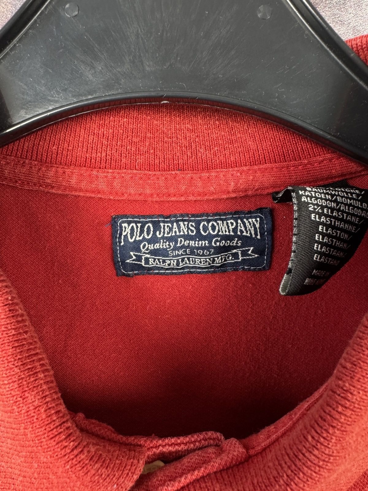 Polo Ralph Lauren × Ralph Lauren × Tommy Hilfiger Men’s Polo Jeans Company Polo Shirt Ralph Lauren Size Medium Size US M / EU 48-50 / 2 - 7 Thumbnail