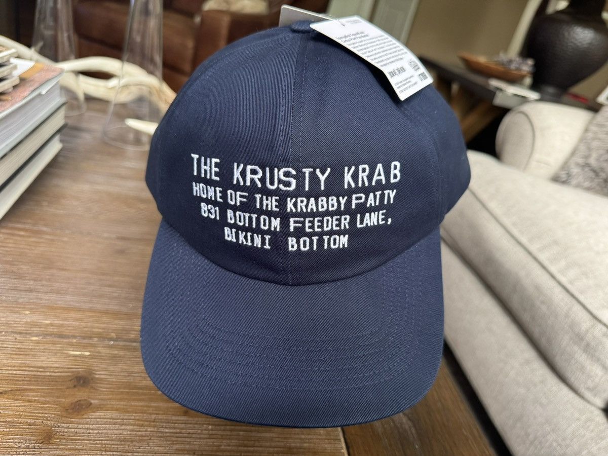 Cactus Plant Flea Market × Uniqlo CPFM x Spongebob Squarepants Hat Blue Navy Krusty Krab Cap Size ONE SIZE - 1 Thumbnail
