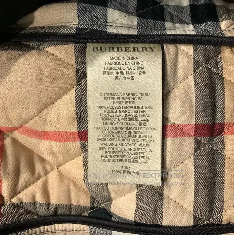 Burberry Burberry Black Quilted Women's Jacket. Size M / US 6-8 / IT 42-44 - 7 Thumbnail