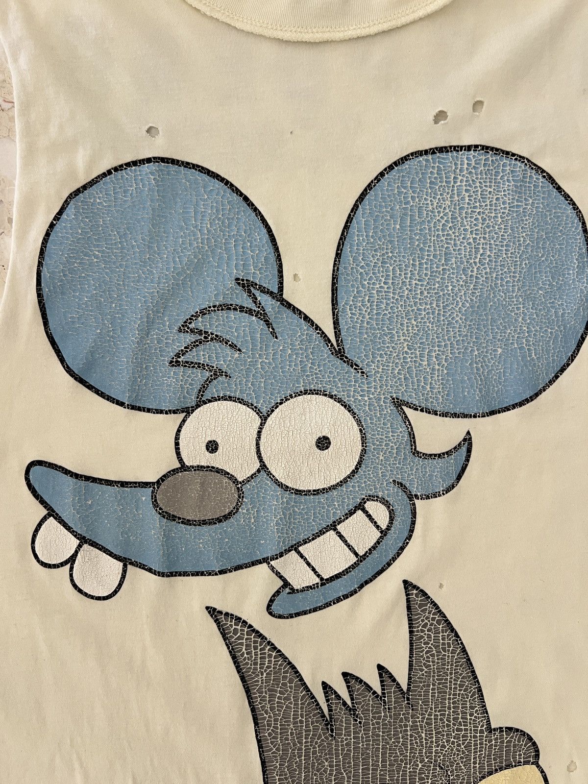 Drop Dead Itchy And Scratchy Rare Simpsons Shirt Drop Dead Cartoon Size US XS / EU 42 / 0 - 3 Thumbnail