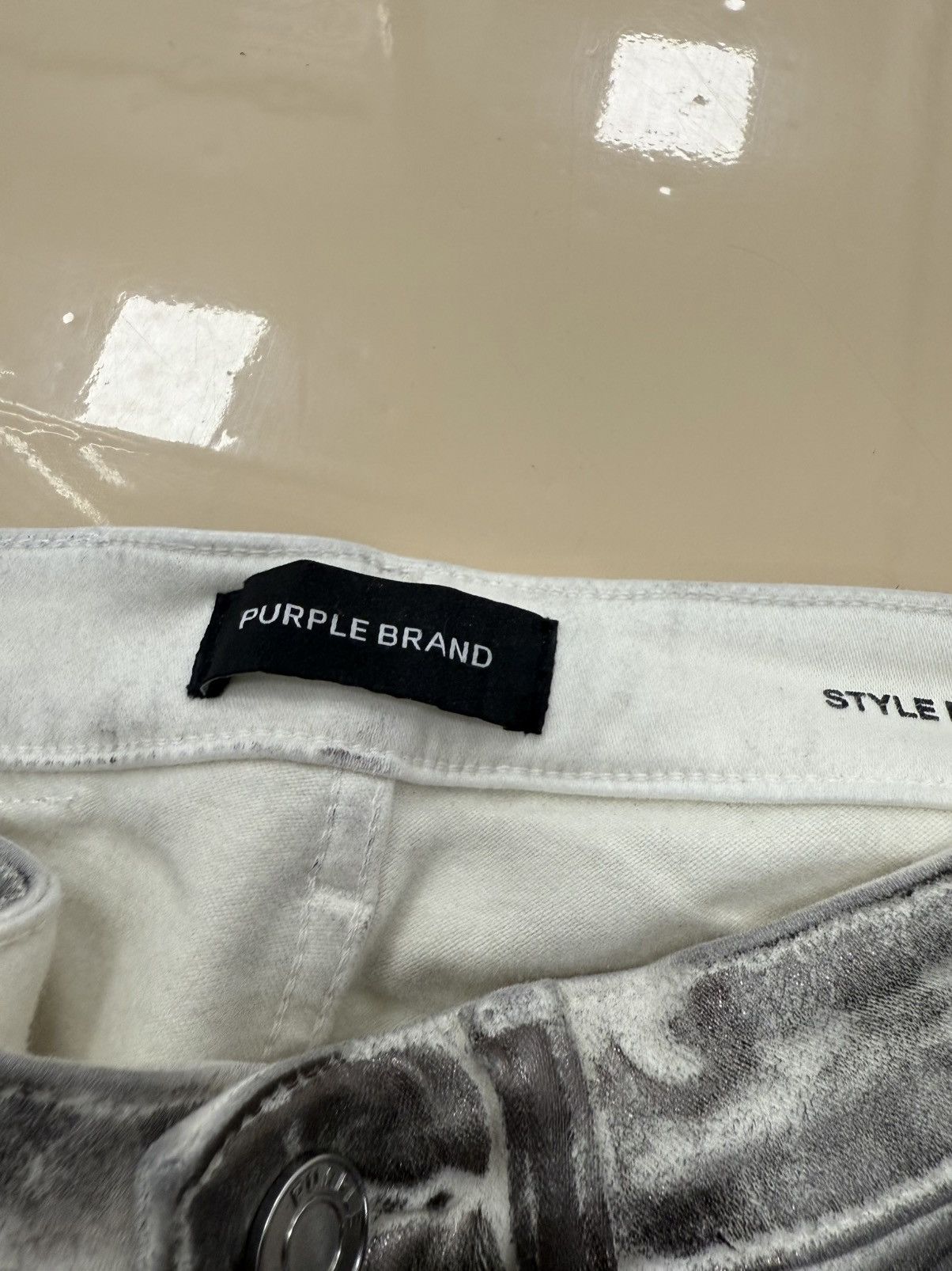 Other Purple Brand Skinny Sateen Jeans Size 26" / US 2 / IT 38 - 3 Thumbnail