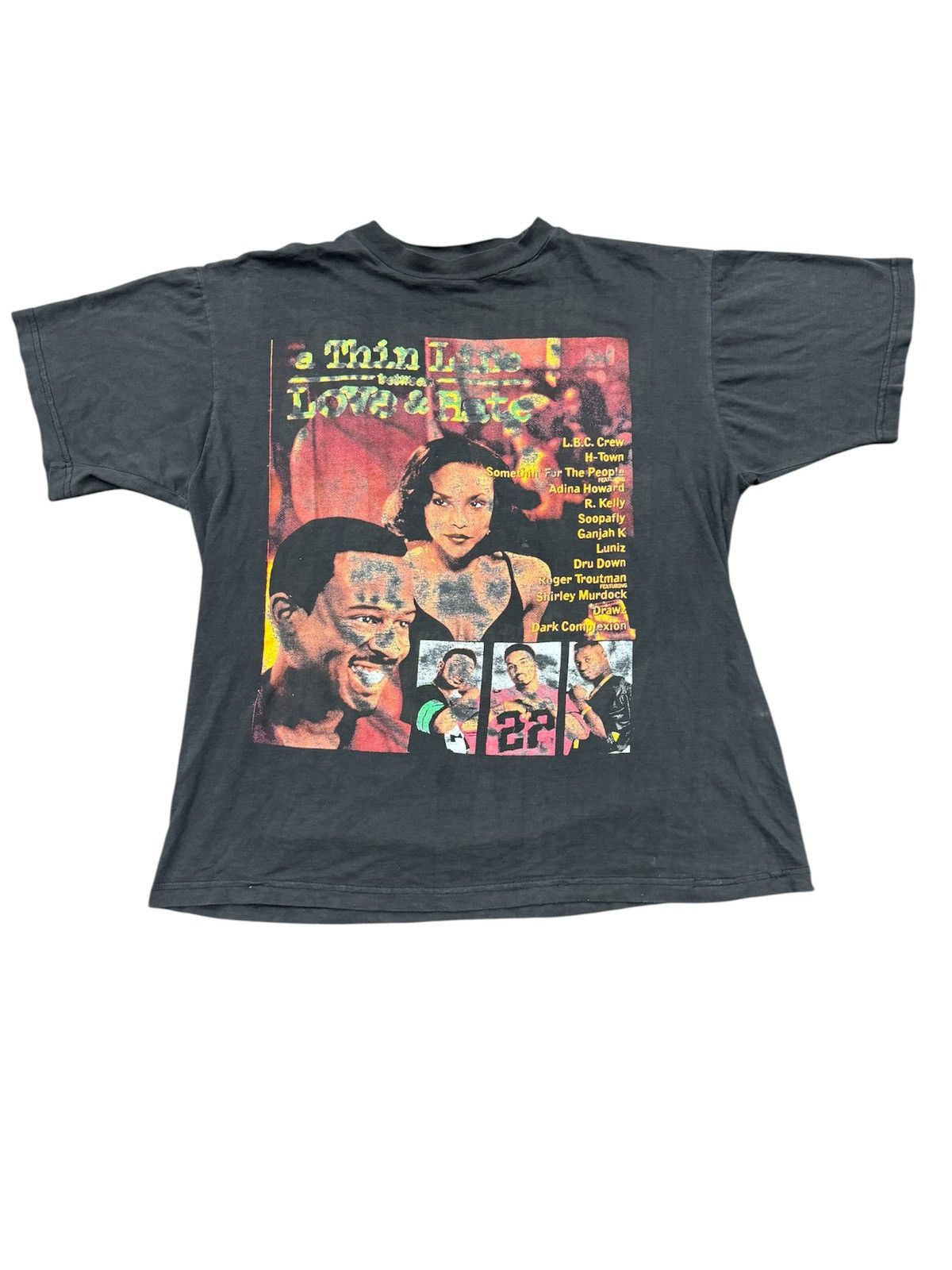 Vintage Vintage A Thin Line Between Love and Hate Size US XL / EU 56 / 4 - 1 Thumbnail