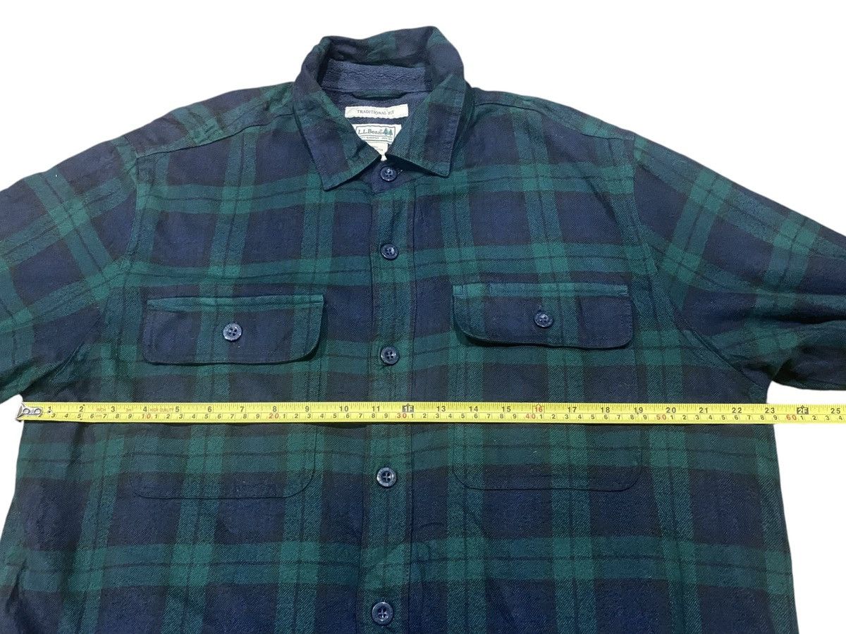 L.L. Bean × Vintage Traditional Fit LL BEAN Checkered Plaid Size US M / EU 48-50 / 2 - 16 Thumbnail