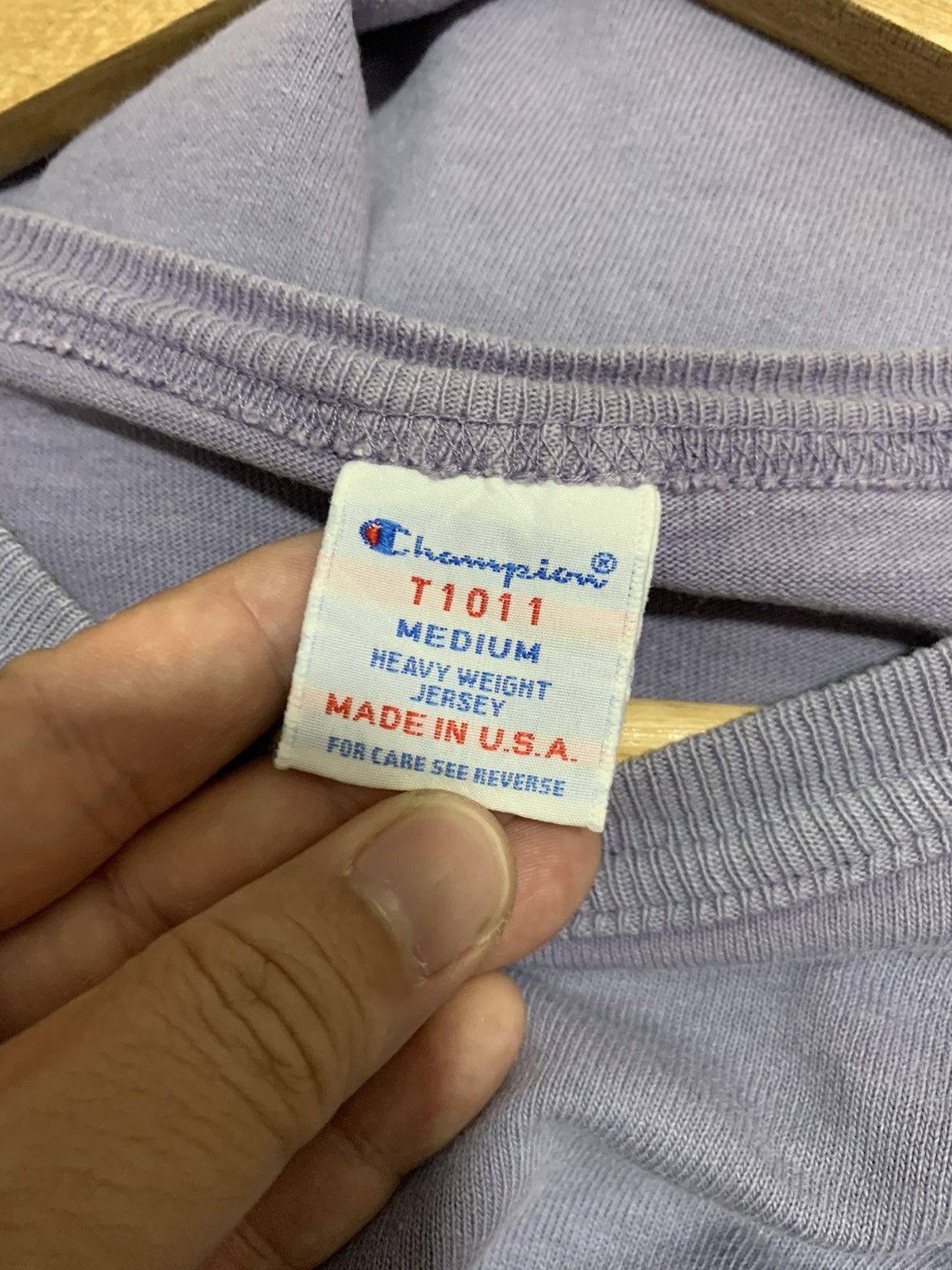 Champion Vintage Champion Pocket Tee Medium Size Size US M / EU 48-50 / 2 - 12 Thumbnail