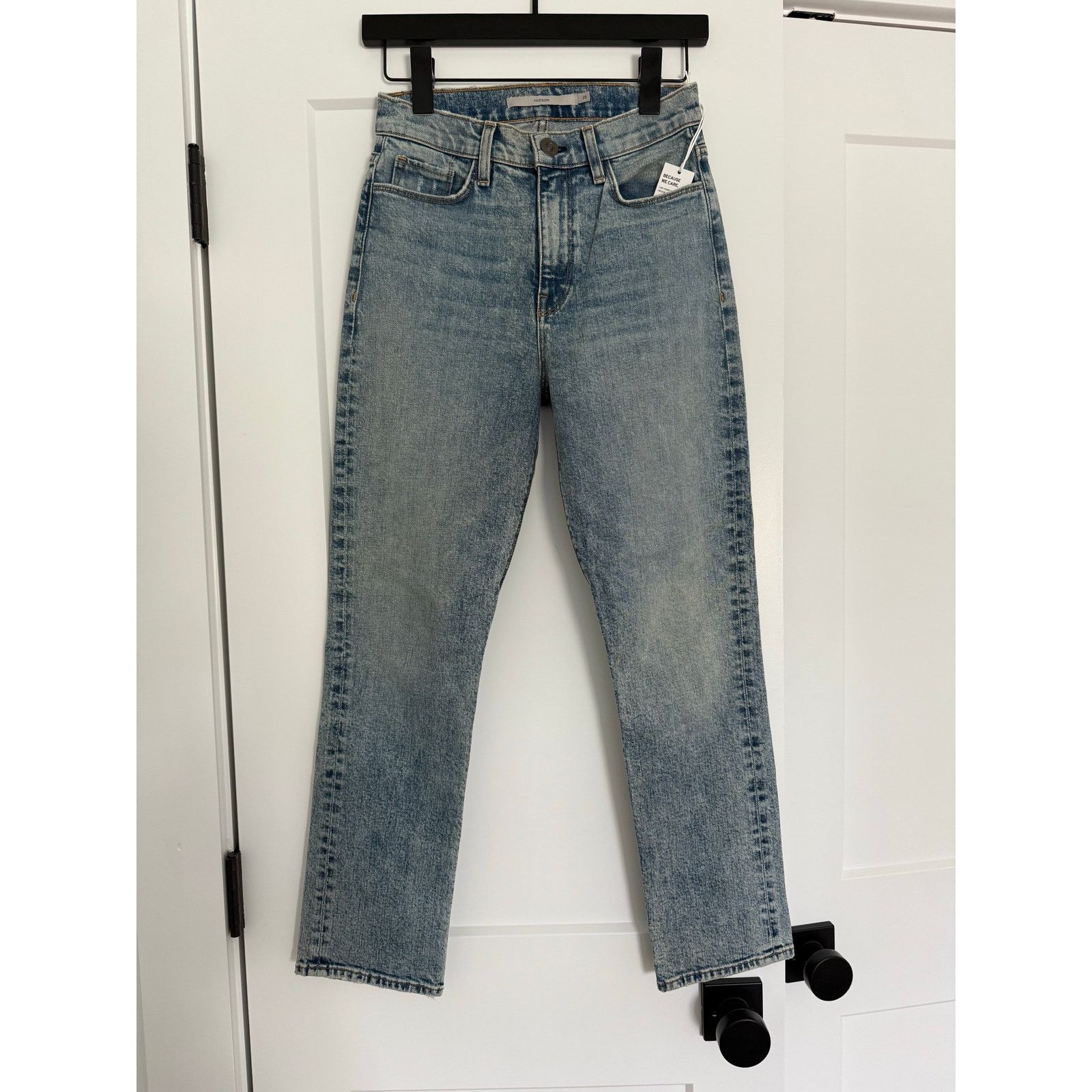 Hudson $215 New Hudson Jeans Holly High Waist Straight Ankle - 25 Size 25" / US 0 / IT 36 - 8 Thumbnail