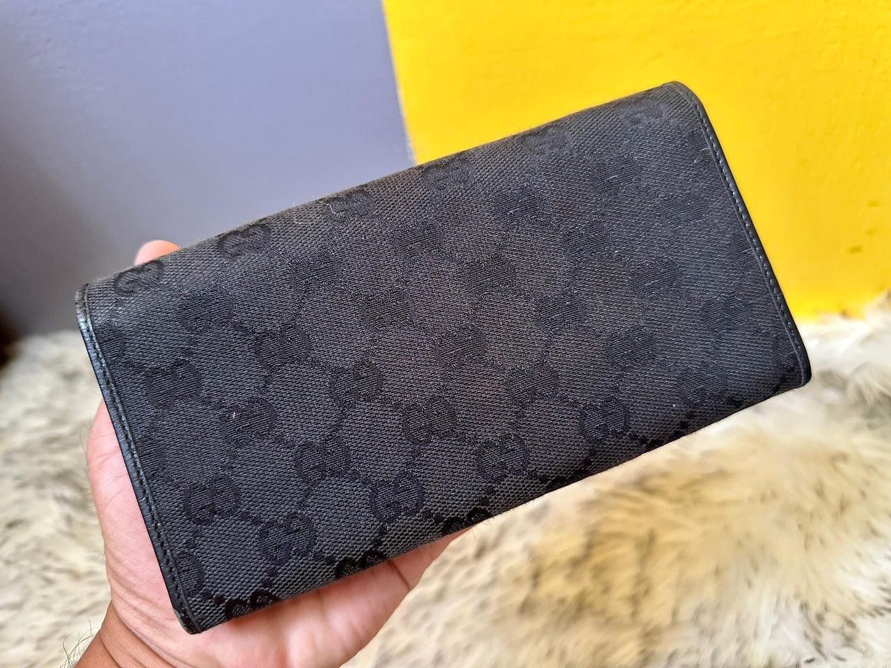 Gucci Authentic Gucci Supreme GG Bamboo Bar Continental Wallet Size ONE SIZE - 2 Thumbnail