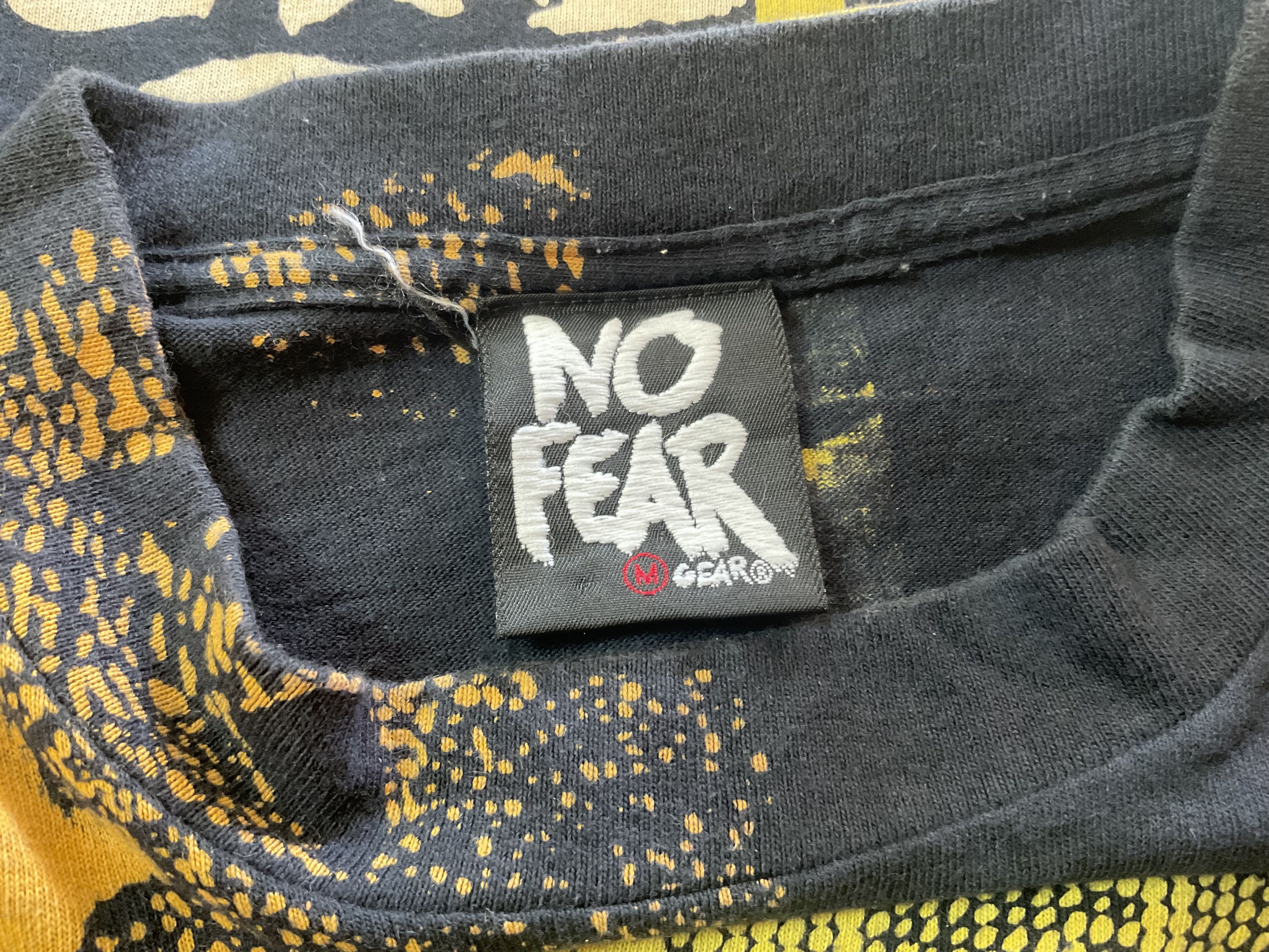 No Fear Vintage 90s No Fear All Over Print T-Shirt 2 Sided Print Size US S / EU 44-46 / 1 - 3 Thumbnail
