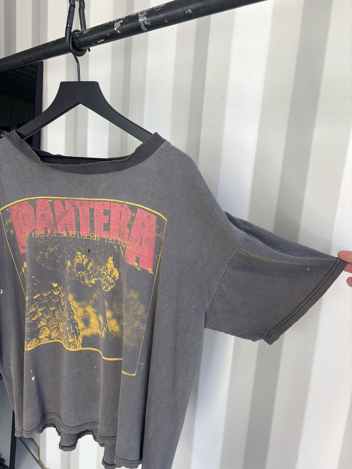 Band Tees Thrashed Pantera War of Gargantuas Faded Shirt GRUNGE Band Size US XL / EU 56 / 4 - 2 Thumbnail