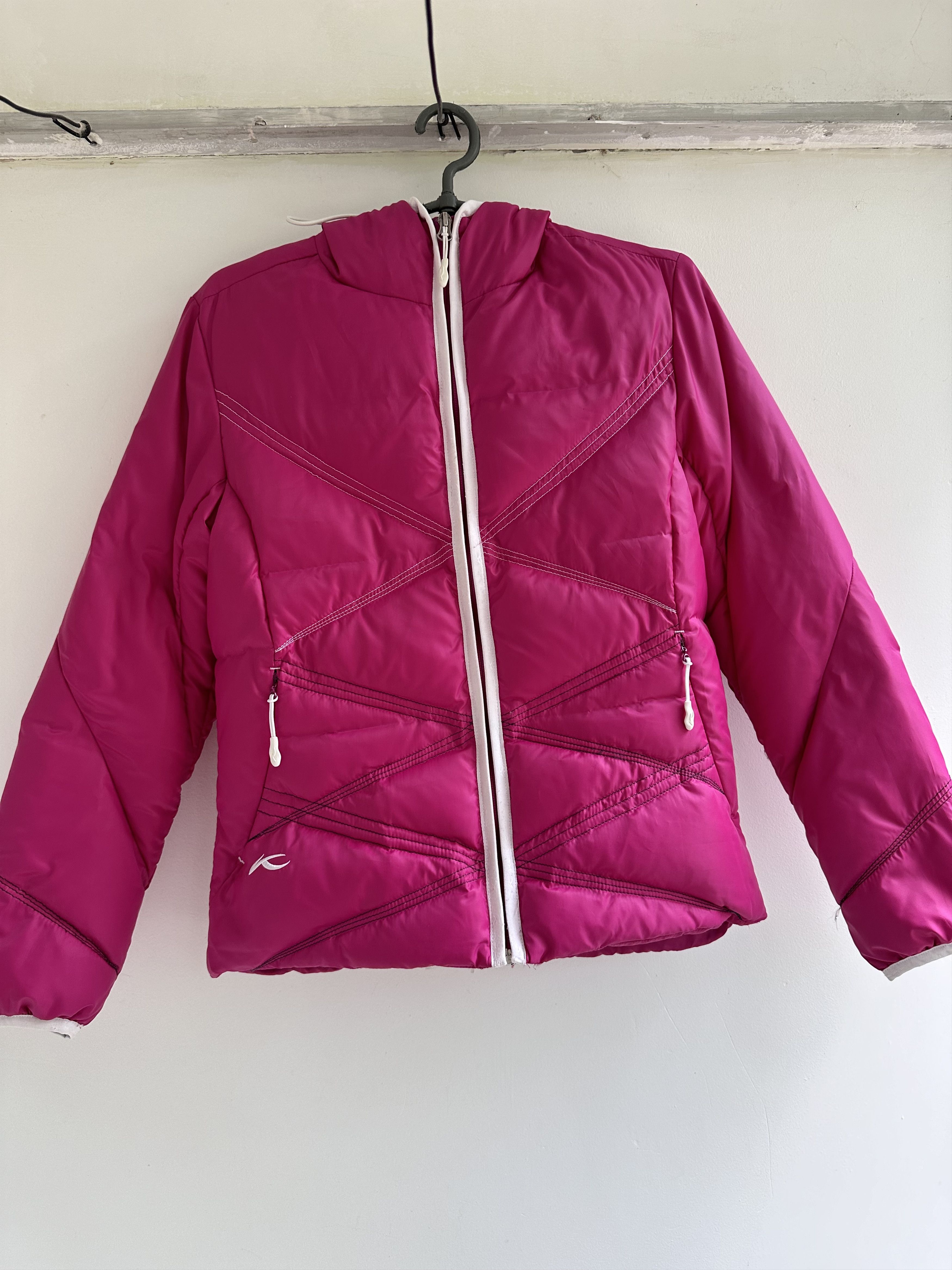 image of Kjus Puffer Jacket in Pink, Women's (Size Medium)