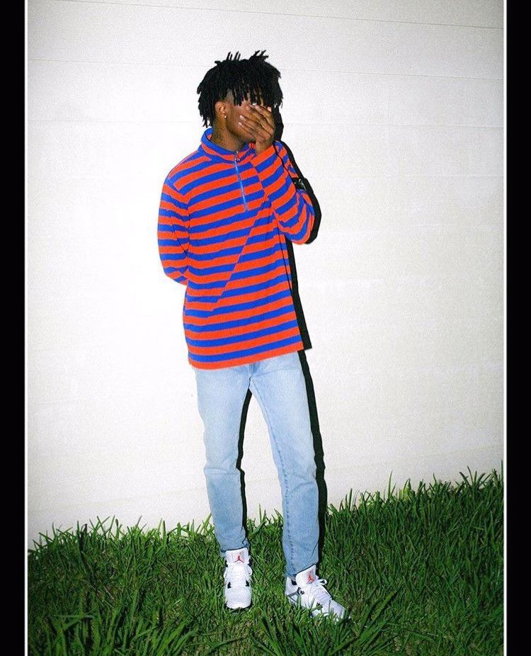 Stone Island × Supreme Supreme Stone Island Quarter Zip Longsleeve Top Orange 2016 Size US L / EU 52-54 / 3 - 8 Thumbnail