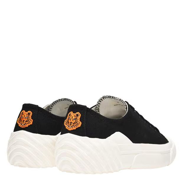 Kenzo o1g2r1mq1024 Tiger Crest Sneakers in White & Black Size US 9 / IT 39 - 3 Thumbnail