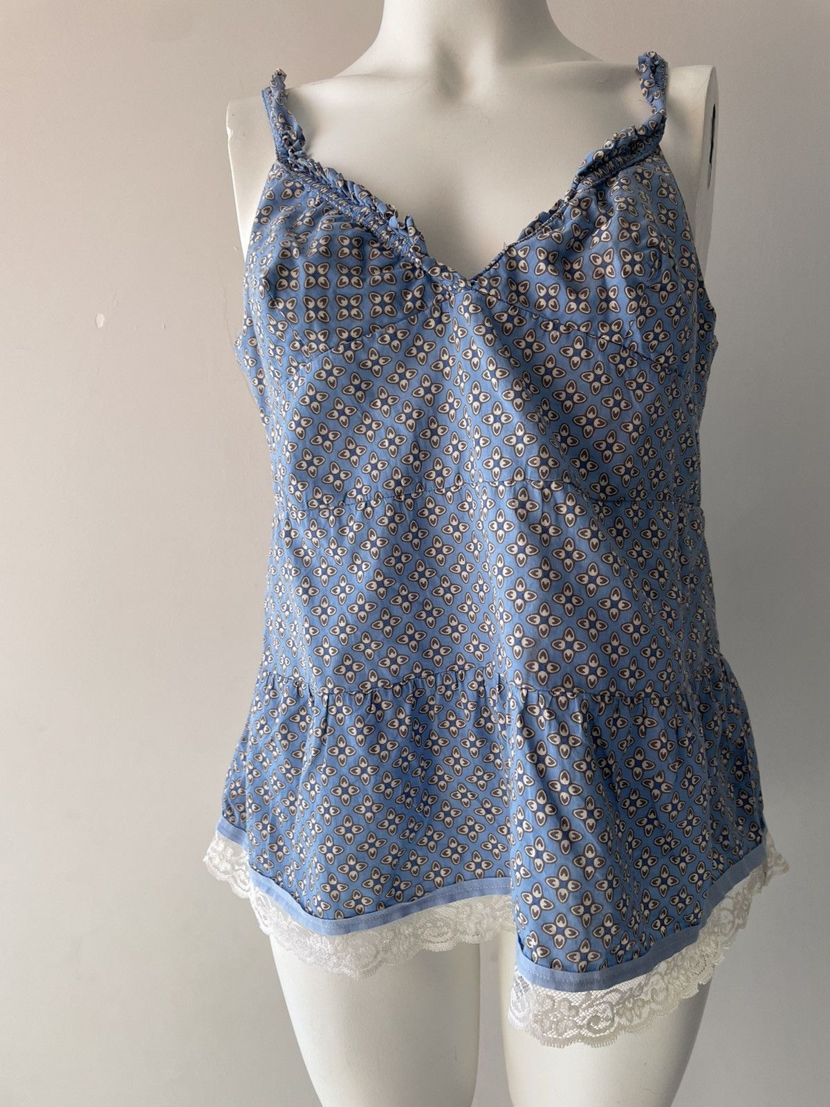 Benetton Benetton blouse Size L / US 10 / IT 46 - 5 Thumbnail
