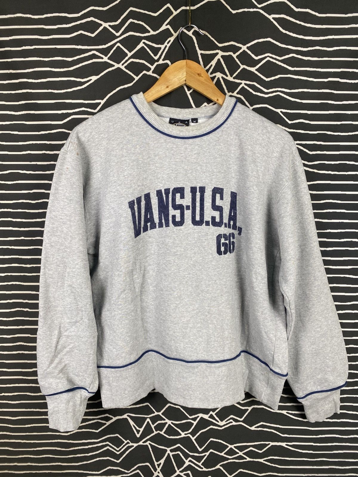 Vans Vintage Vans Spellout Sweatshirt Size US L / EU 52-54 / 3 - 1 Thumbnail