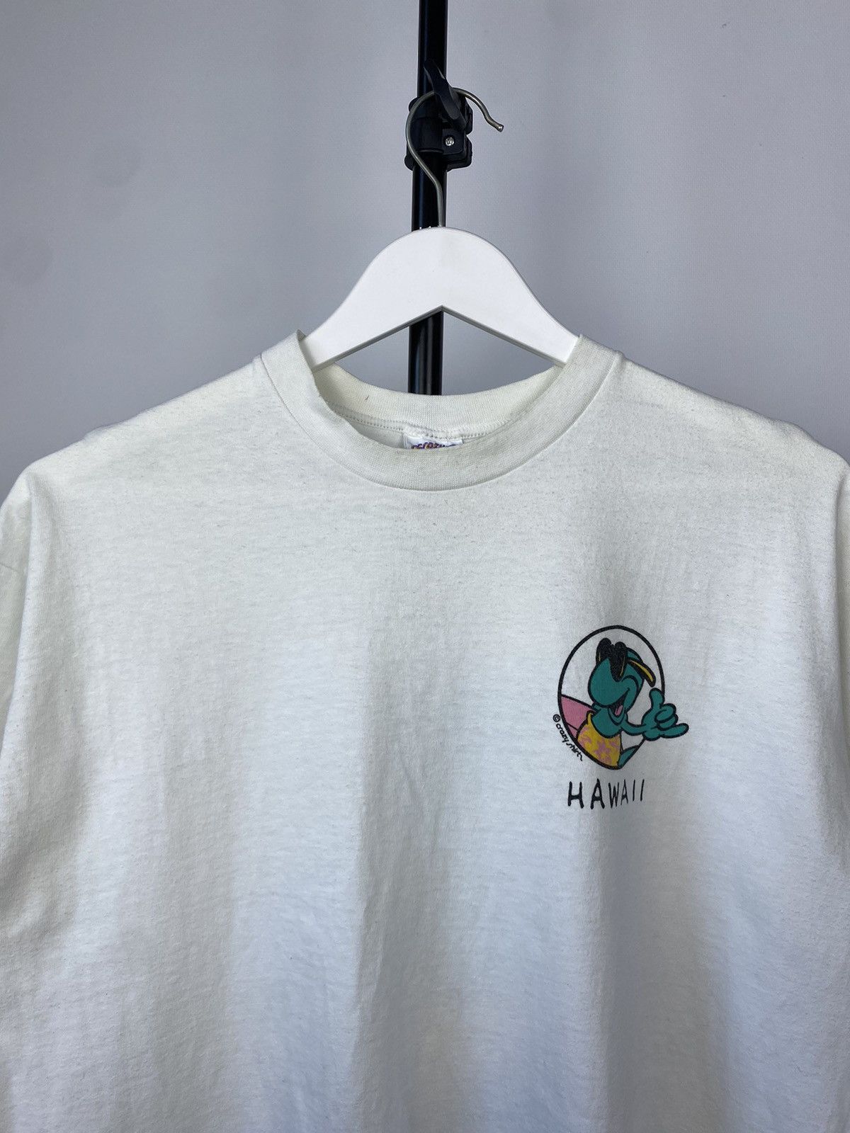 Vintage Crazy Vintage 1980s Hawaii Gecko Graphic T-Shirt Size US XL / EU 56 / 4 - 4 Thumbnail