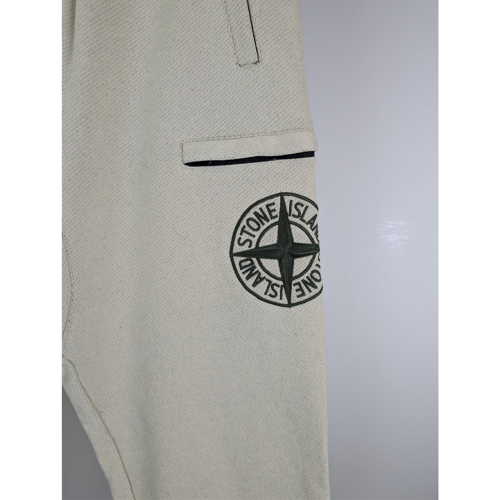 Stone Island o1rshd1 Fleece Pants in Ivory Size US 36 / EU 52 - 5 Thumbnail
