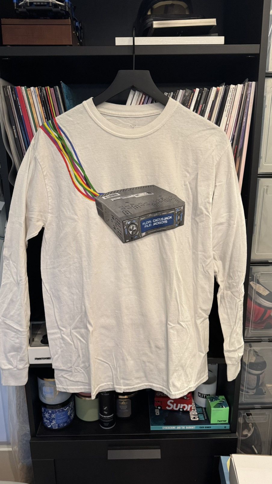 Travis Scott Jackboys Stereo LS Tee Size US S / EU 44-46 / 1 - 1 Thumbnail