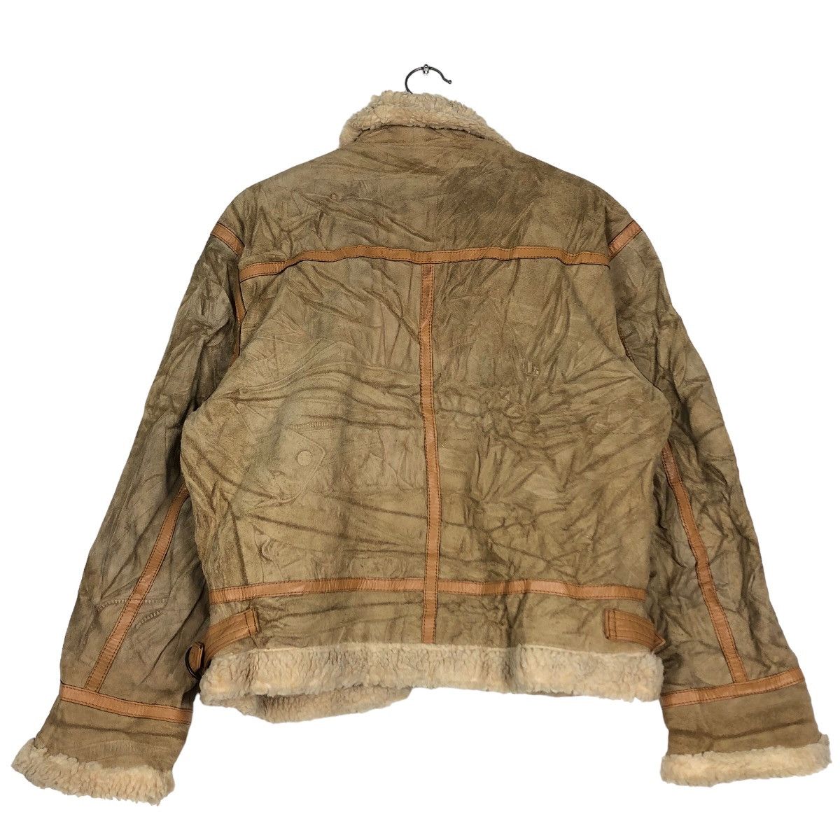 Japanese Brand 🔥Vtg Genuine Leather Jacket Type B-3 Military US Army Size US M / EU 48-50 / 2 - 8 Thumbnail