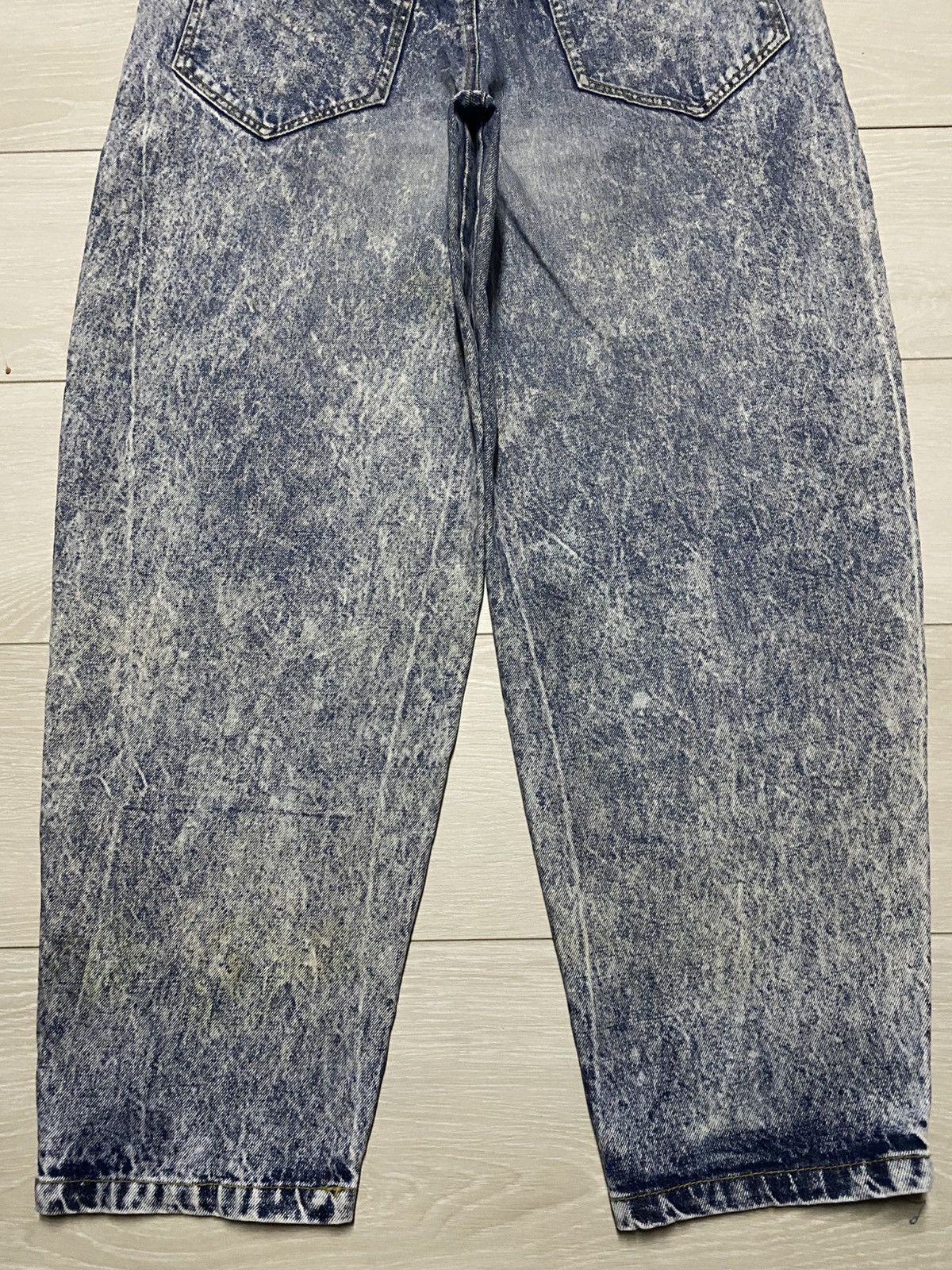 Japanese Brand Vintage Japanese Brand Wendy Acid Wash Tappered Leg Jeans Size US 32 / EU 48 - 6 Thumbnail