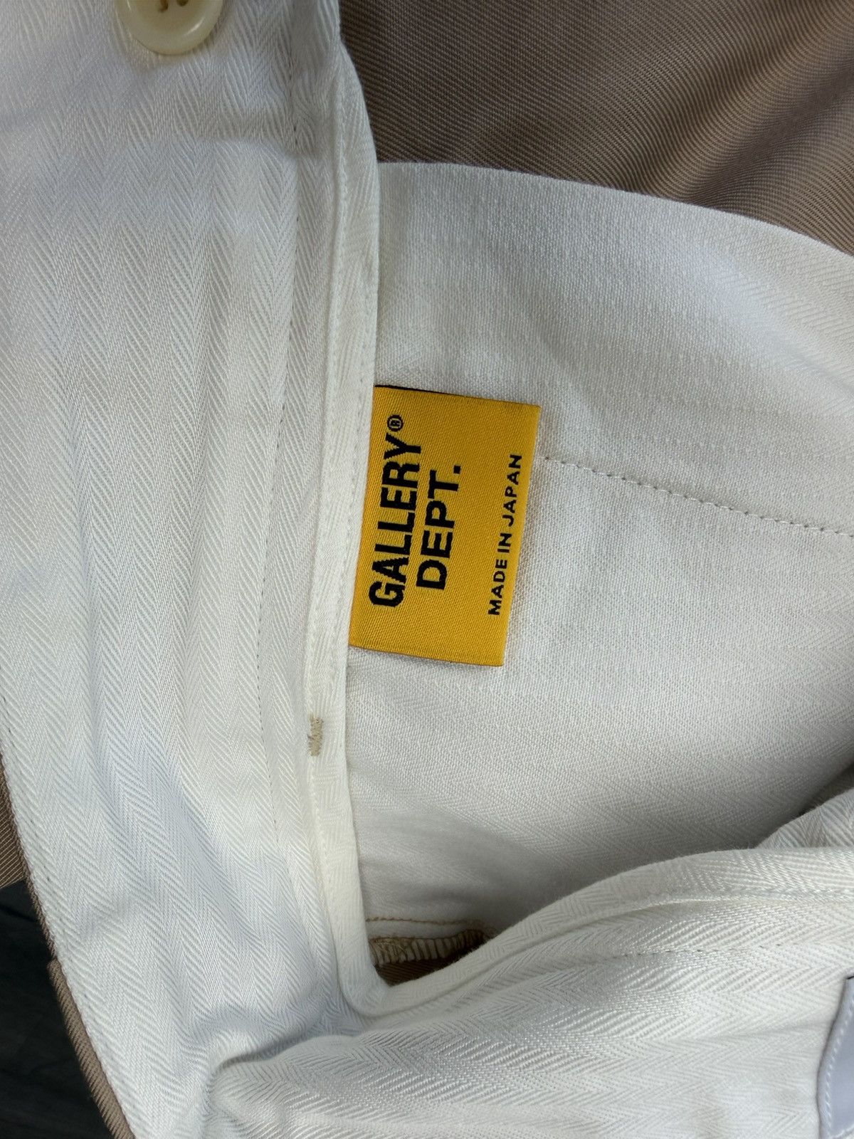 Gallery Dept. Gallery Dept Flare Chino Pants Beige 32 Size US 32 / EU 48 - 6 Thumbnail
