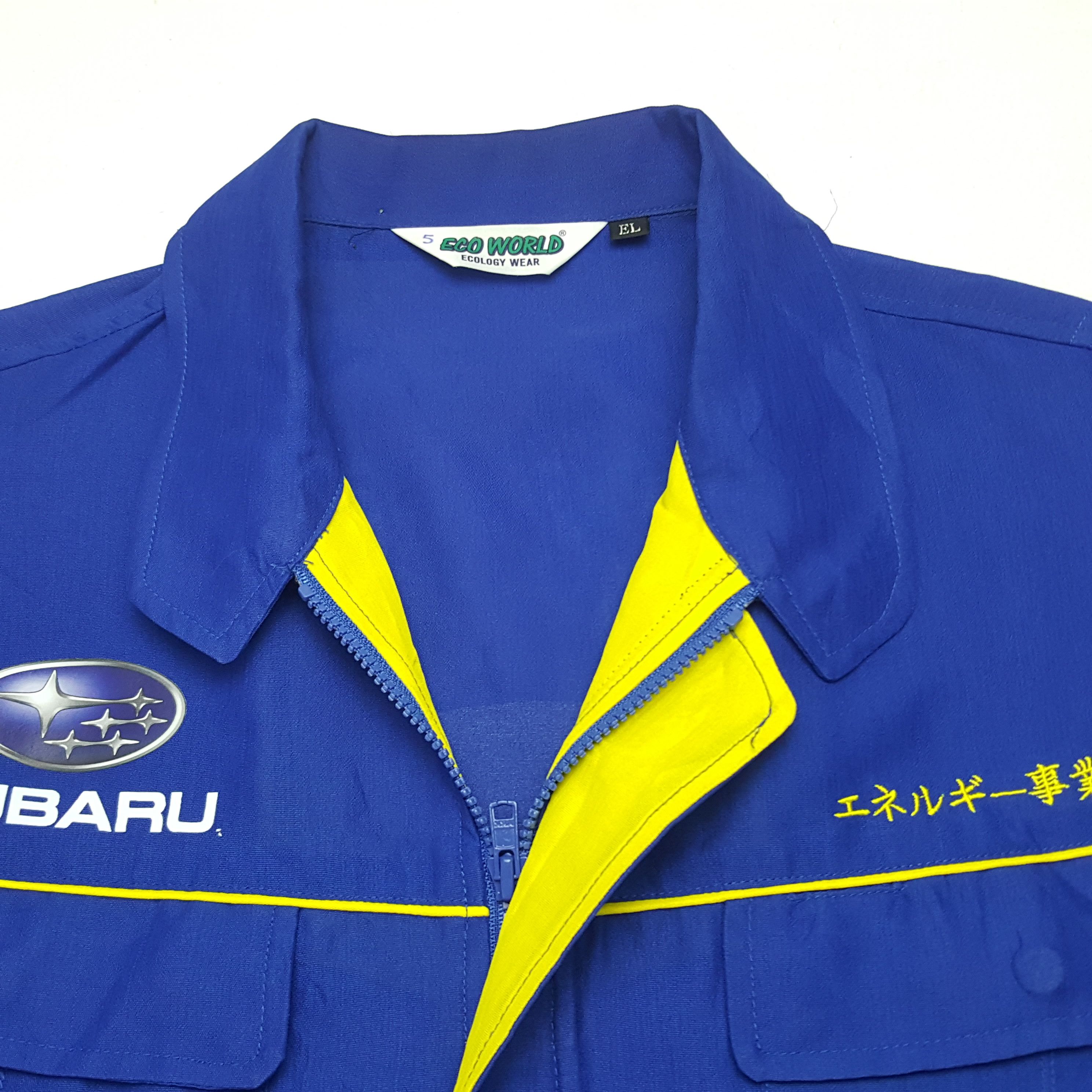 Japanese Brand × Vintage Vintage Subaru Racing Custom Art Worker Japan Jacket Size US XXL / EU 58 / 5 - 5 Thumbnail