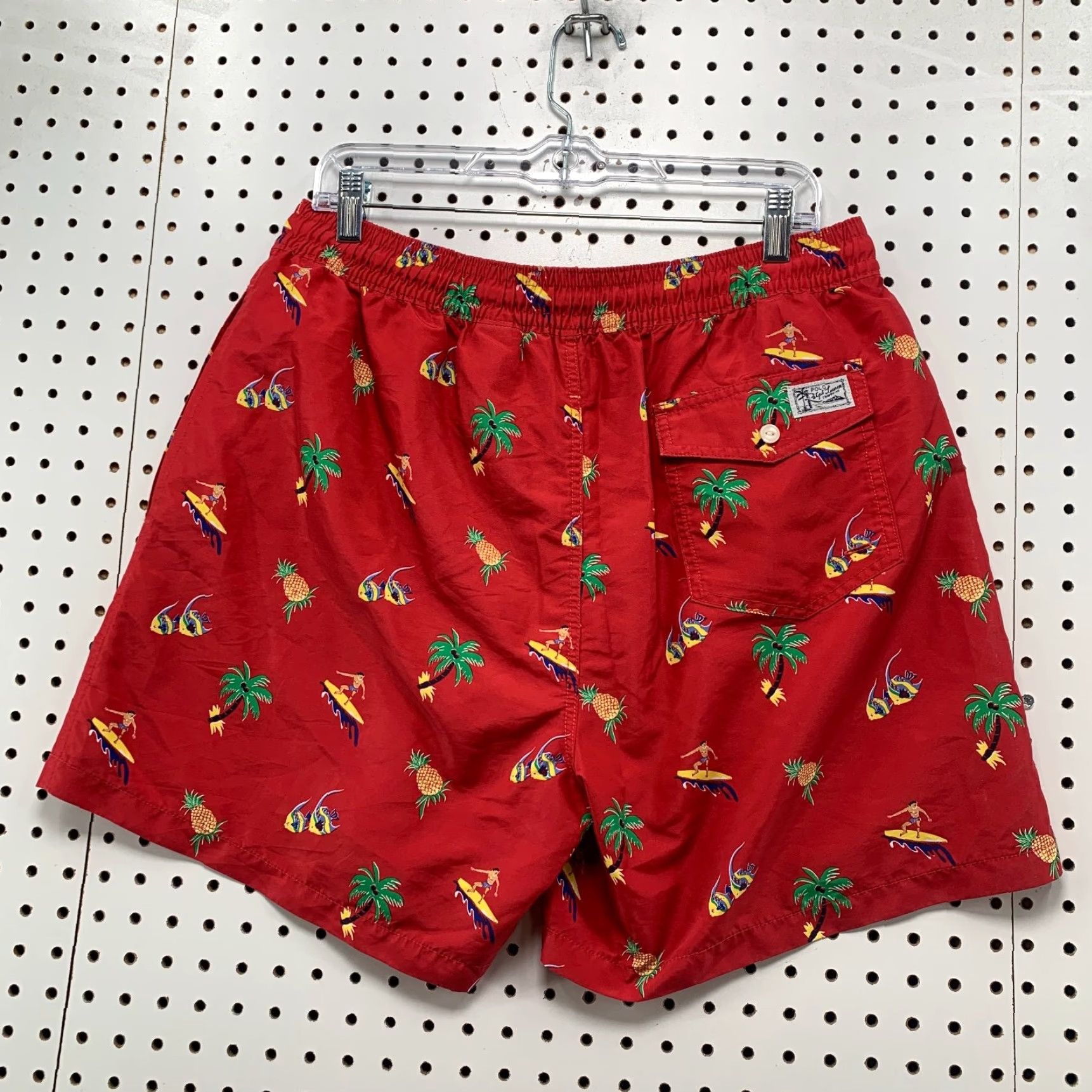 Polo Ralph Lauren Polo Ralph Lauren Swim Shorts Trunks Mens Size XL Pocket Drawstring Beach Surf Size US XL / EU 56 / 4 - 6 Thumbnail