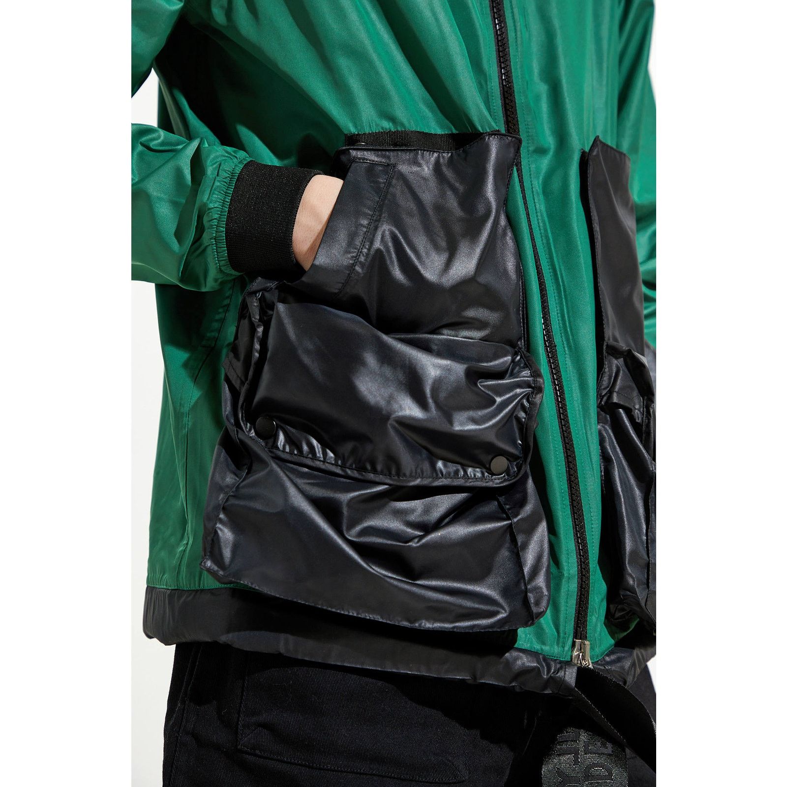 Urban Outfitters New UO LYpH Smitt Two-Tone Track Jacket $479 MEDIUM Size US M / EU 48-50 / 2 - 2 Thumbnail