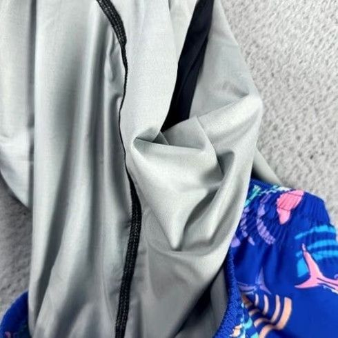 Chubbies Chubbies Swim Trunks Mens Medium 5.5 Blue Daddy Shark Lined Board Shorts NEW A3 Size US 31 - 6 Thumbnail