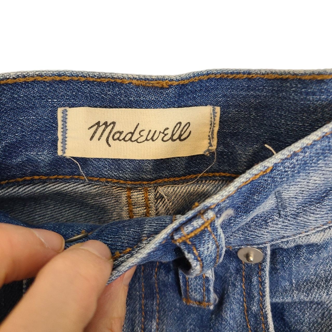 Madewell Madewell Womens The Perfect Vintage Jean Size 27 Distressed Size 29" - 5 Thumbnail