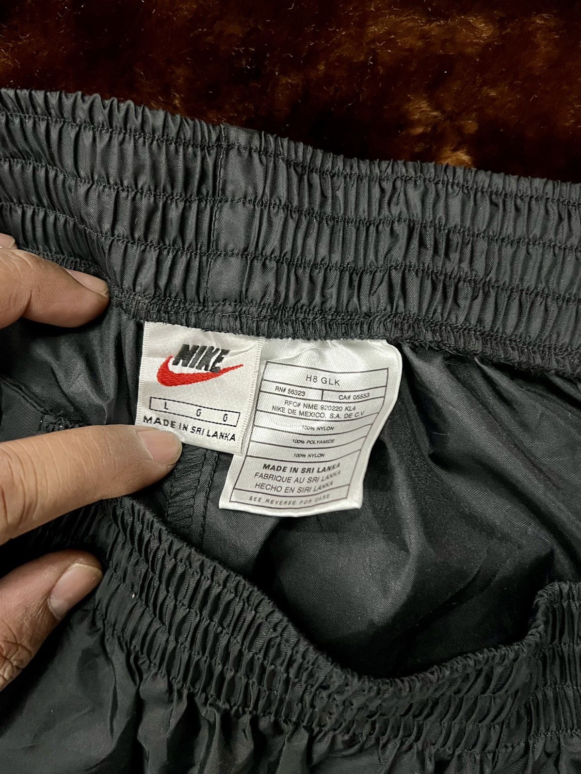Nike × Nike ACG × Vintage Vintage 90s Nike Track Pants Baggy Style Size US 34 / EU 50 - 9 Thumbnail