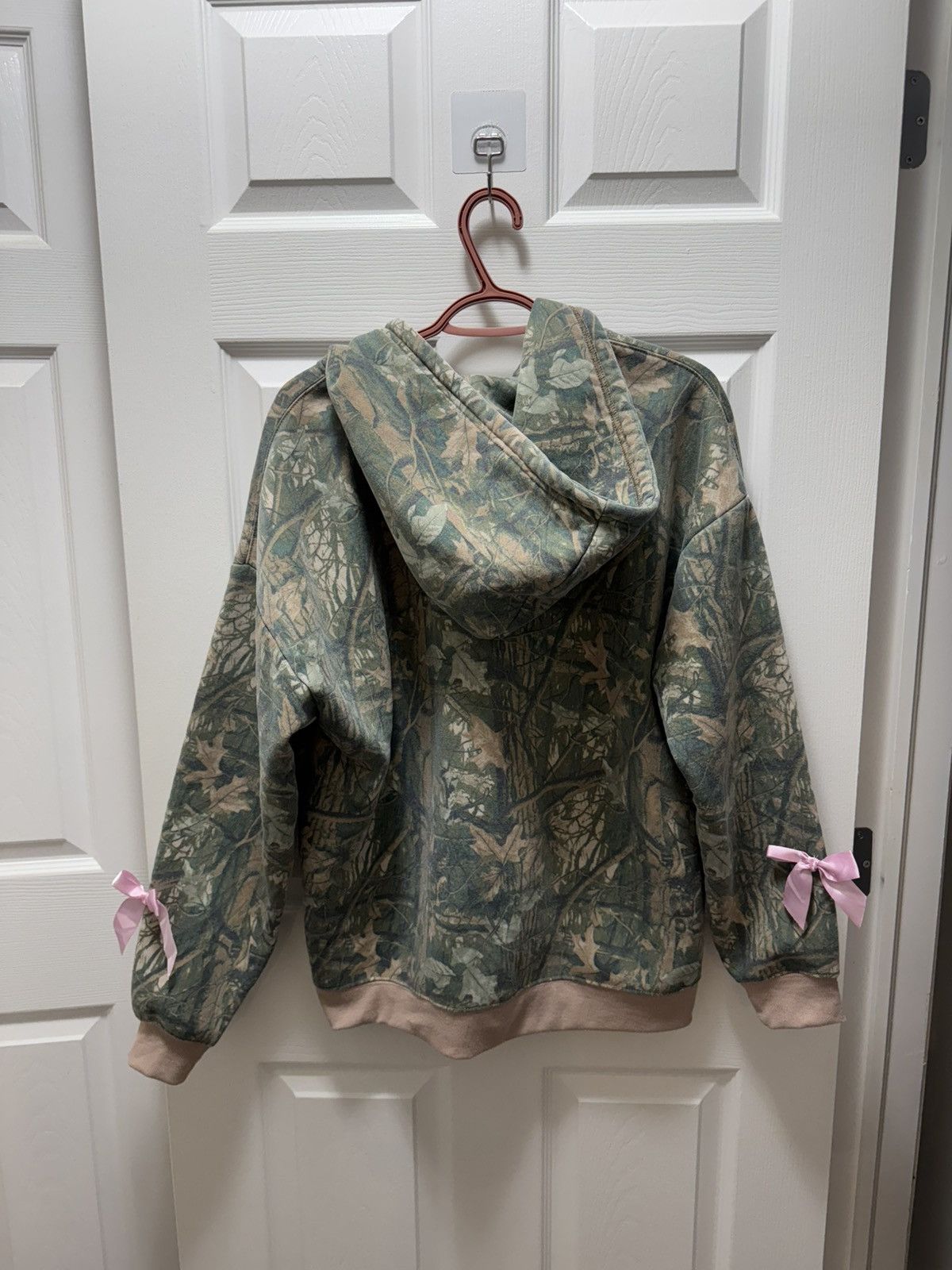 Realtree No Comment Sweet Dreams RealTree Camo Hoodie Pink Bow Cute Size US L / EU 52-54 / 3 - 5 Thumbnail