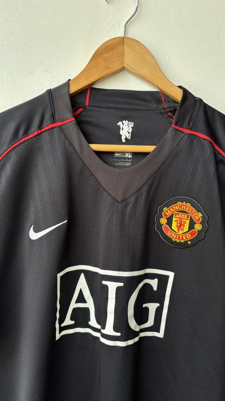 Nike Manchester United 07/08 Away ( Cristiano Ronaldo CR7 ) Size US XL / EU 56 / 4 - 3 Thumbnail