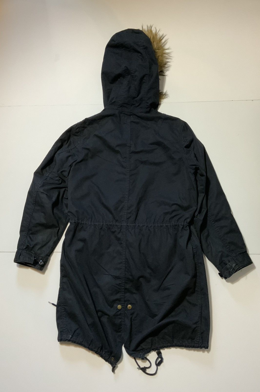 Japanese Brand × Vanquish Vanquish Shibuya Tokyo Japan Fur Hood Fishtail Parka Jacket Size US S / EU 44-46 / 1 - 2 Thumbnail