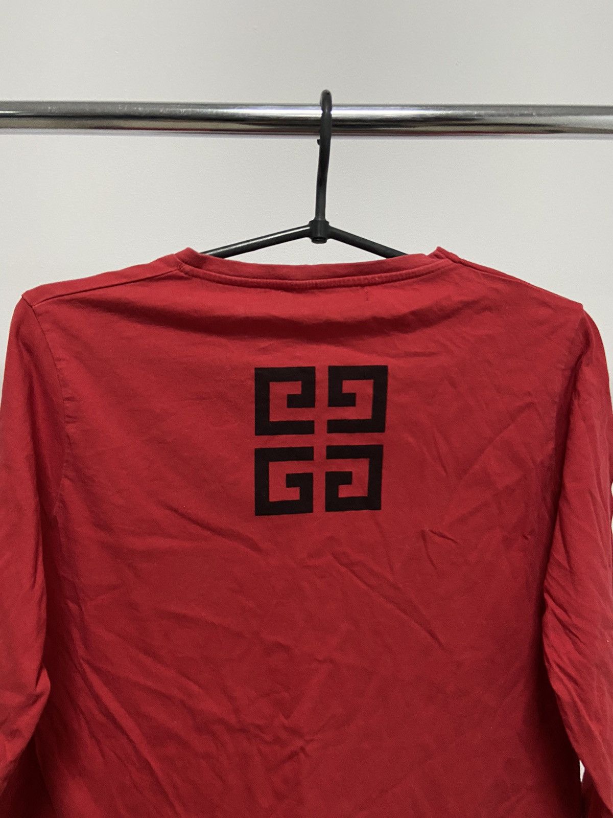Givenchy Givenchy Longsleeve Vintage Luxury Small Big Logo Size L / US 10 / IT 46 - 4 Thumbnail