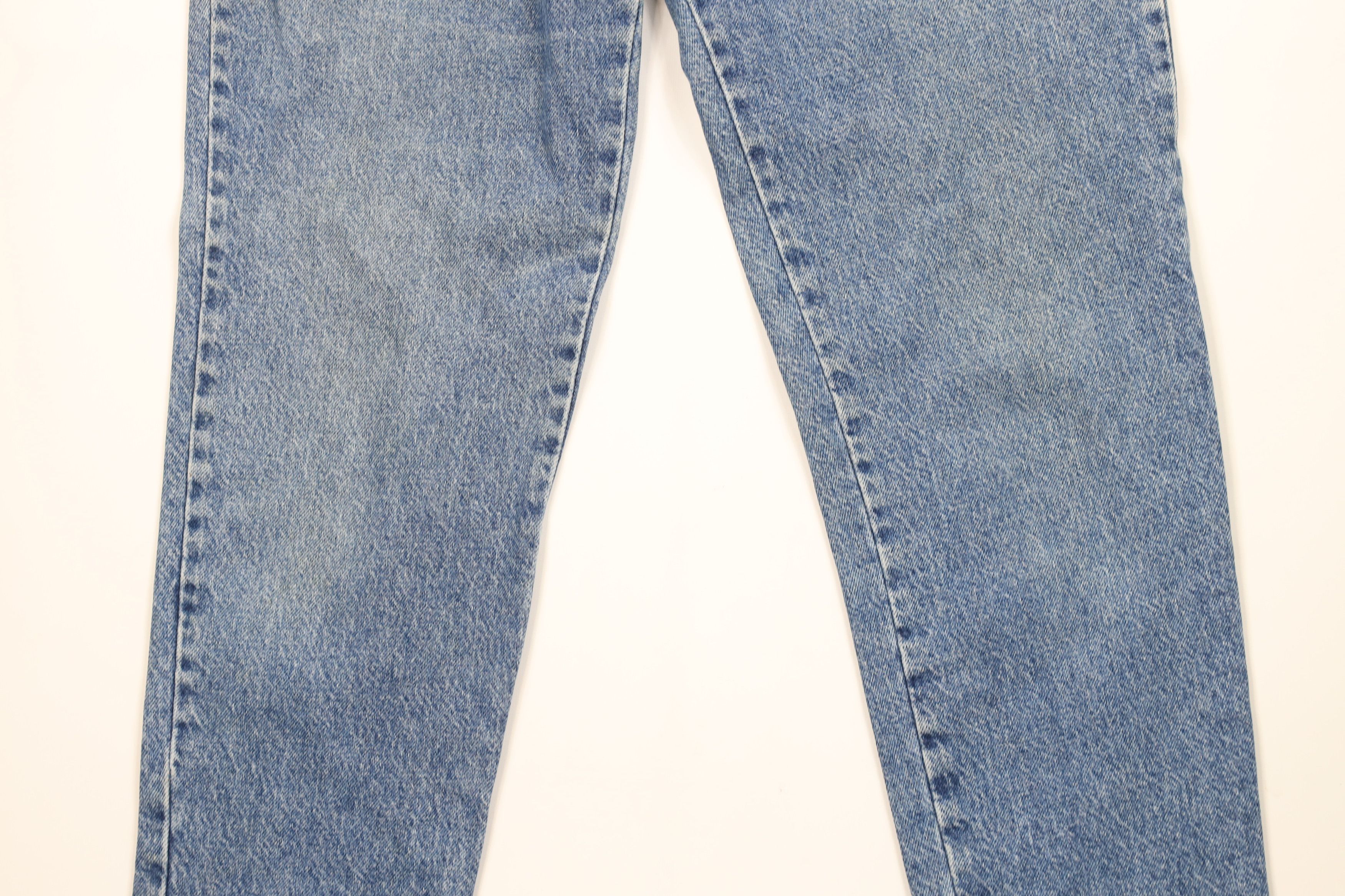 Gap Vintage 90s Gap Distressed Ankle Tapered Leg Denim Jeans USA Size 34" / US 12 / IT 48 - 3 Thumbnail