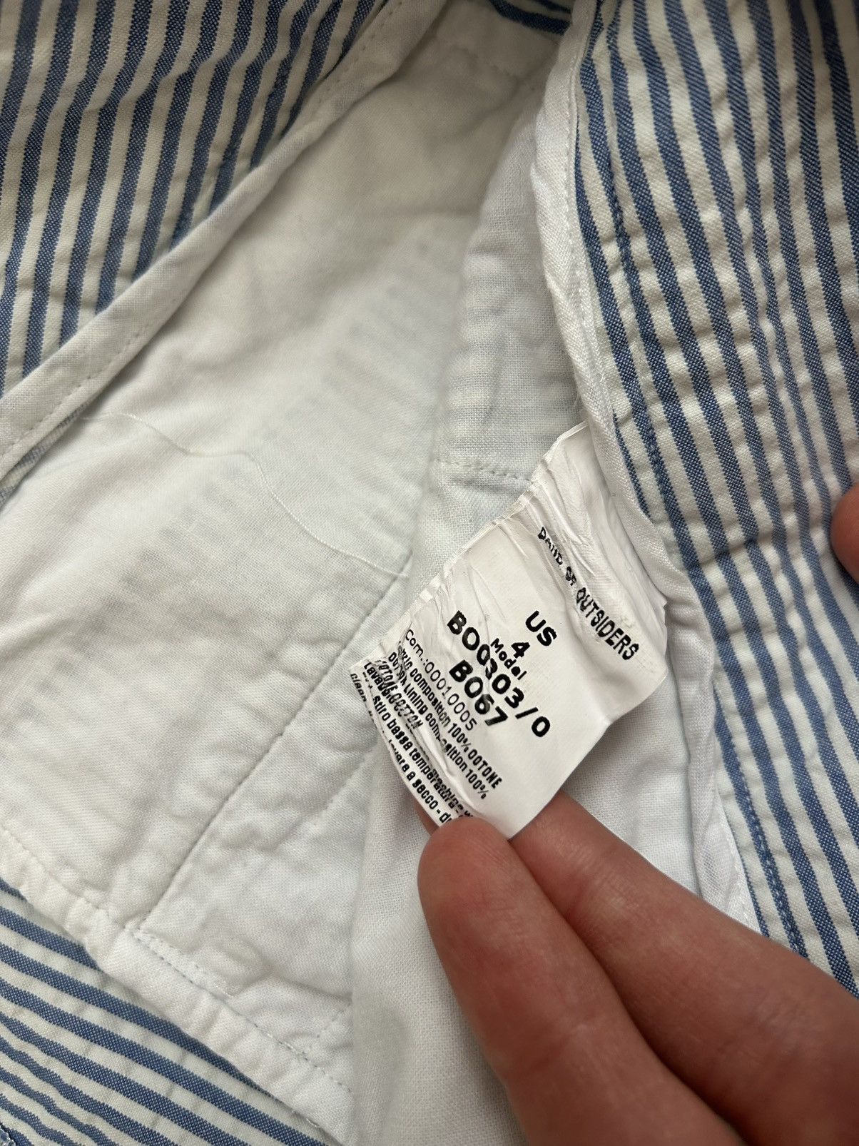 Band Of Outsiders Band of Outsiders Vintage man’s striped shorts size XL Size US 34 / EU 50 - 11 Thumbnail