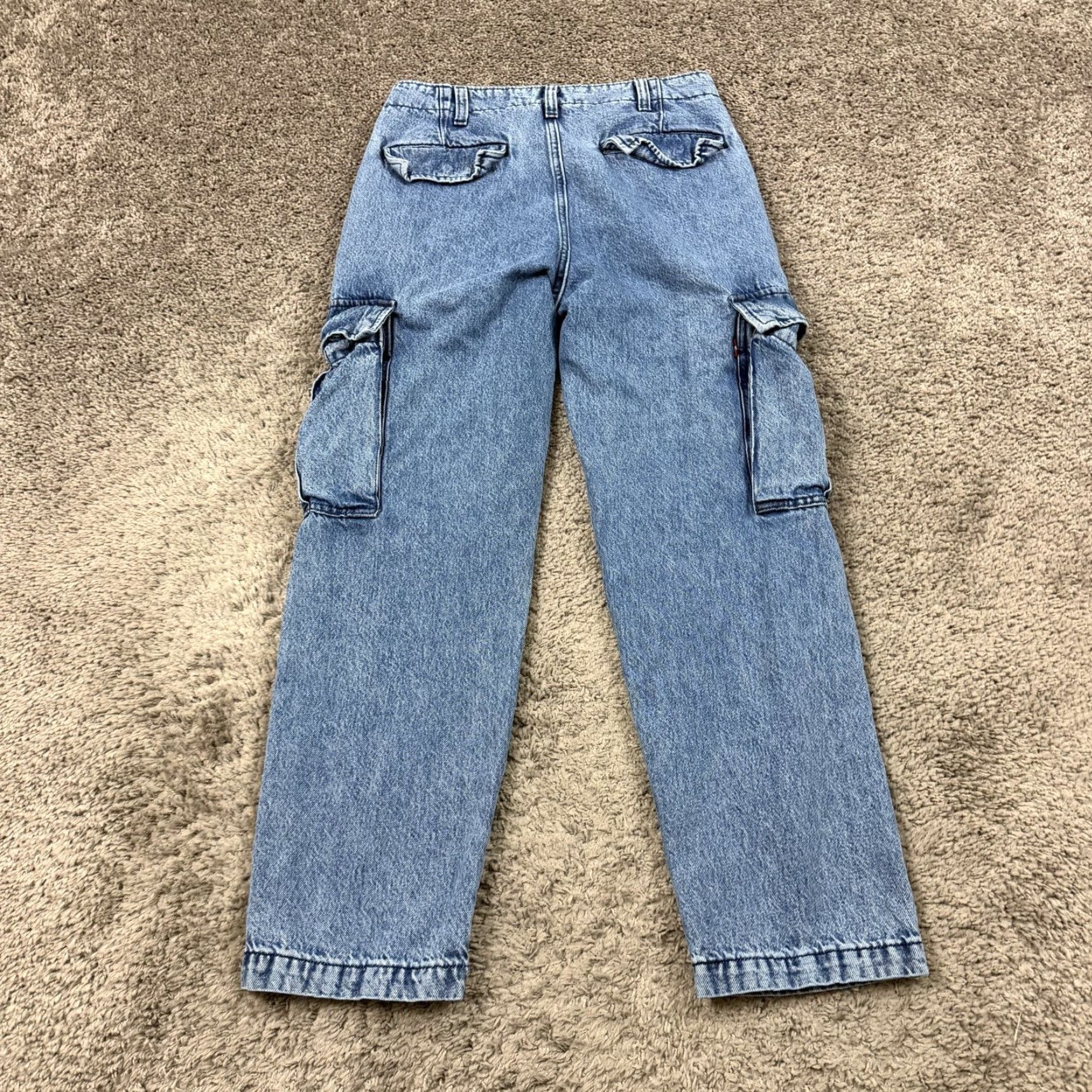 Levi's Levis Jeans Mens 31 28x29 Medium Wash 100% Cotton Denim Straight Size US 28 / EU 44 - 2 Thumbnail