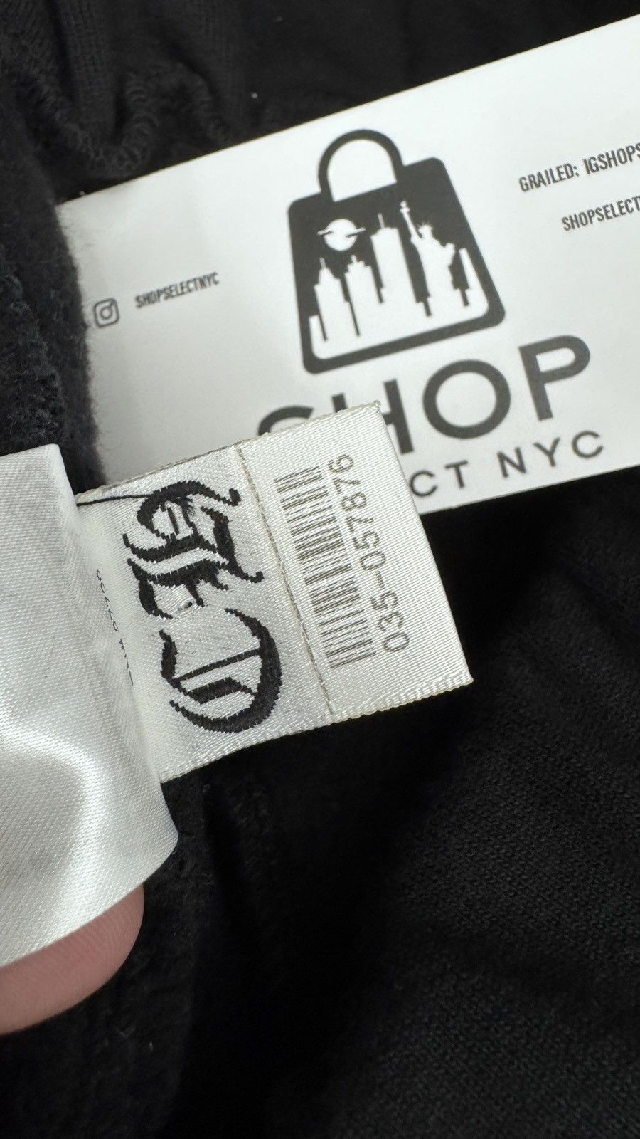Chrome Hearts BRAND NEW CHROME HEARTS VERTICAL LOGO BANNER SWEATPANTS Size US 34 / EU 50 - 4 Thumbnail