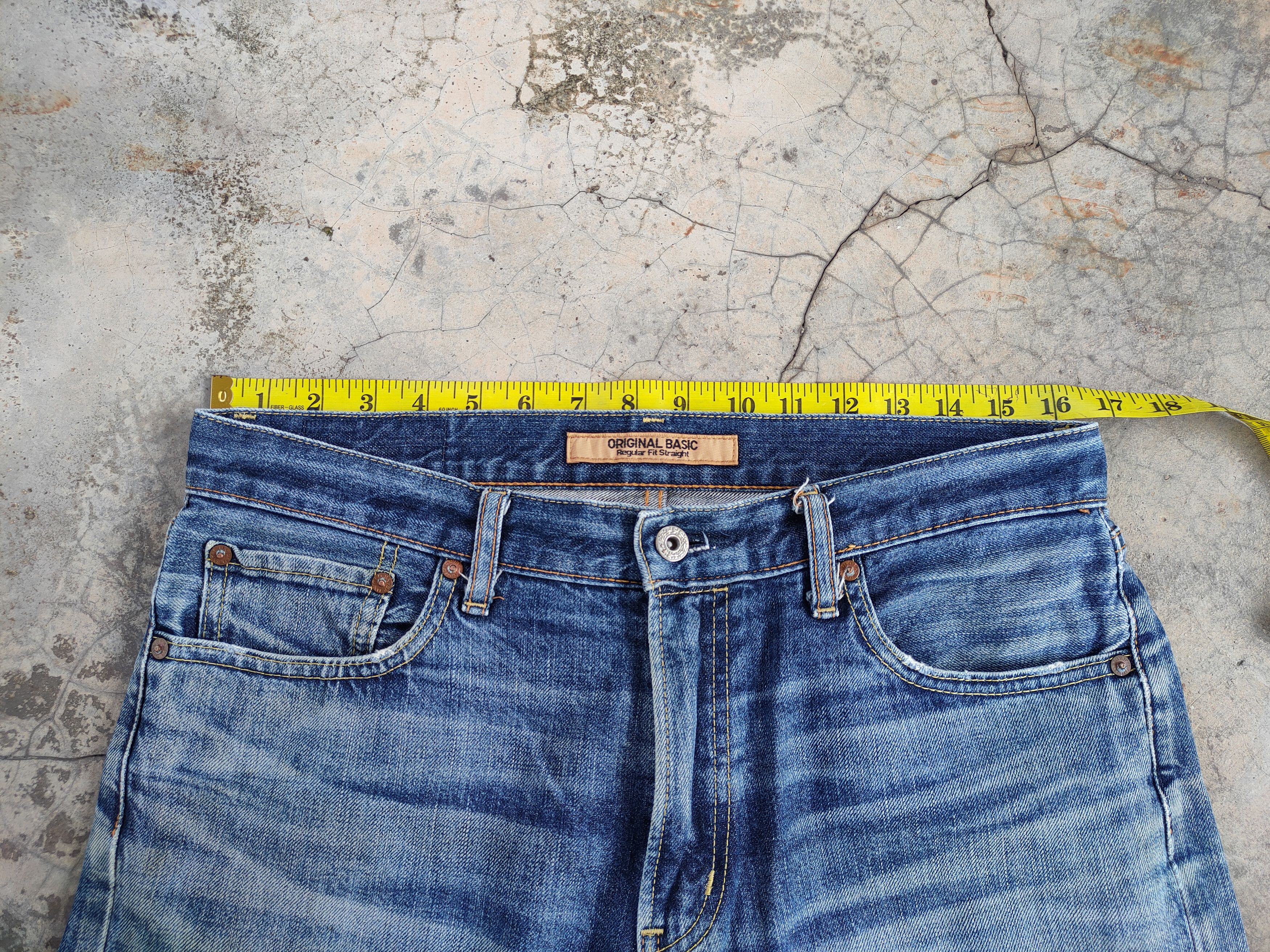 Japanese Brand W33 VINTAGE JAPANESE FADED RIPPED JEANS DENIM PANTS Size US 33 - 7 Thumbnail