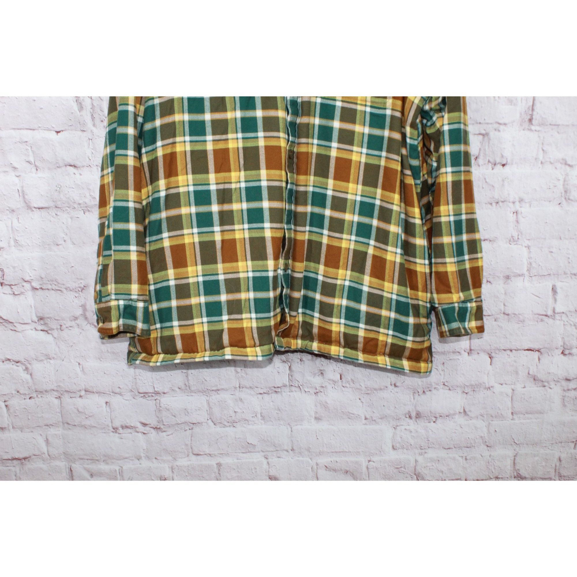 L.L. Bean LL Bean Men's Fleece Lined Flannel Shirt Traditional Fit XXL Size US XXL / EU 58 / 5 - 9 Thumbnail