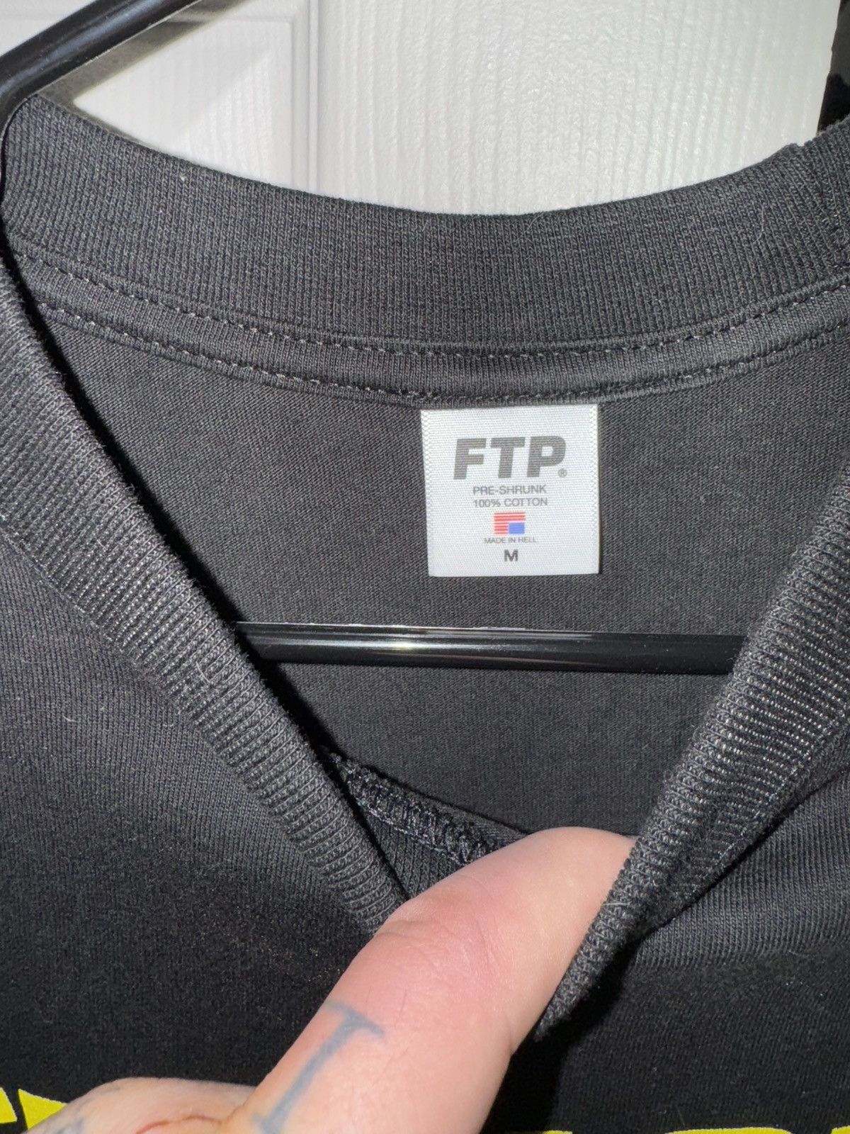 Fuck The Population “FUCK OFF” FTP Shirt Size US M / EU 48-50 / 2 - 2 Thumbnail